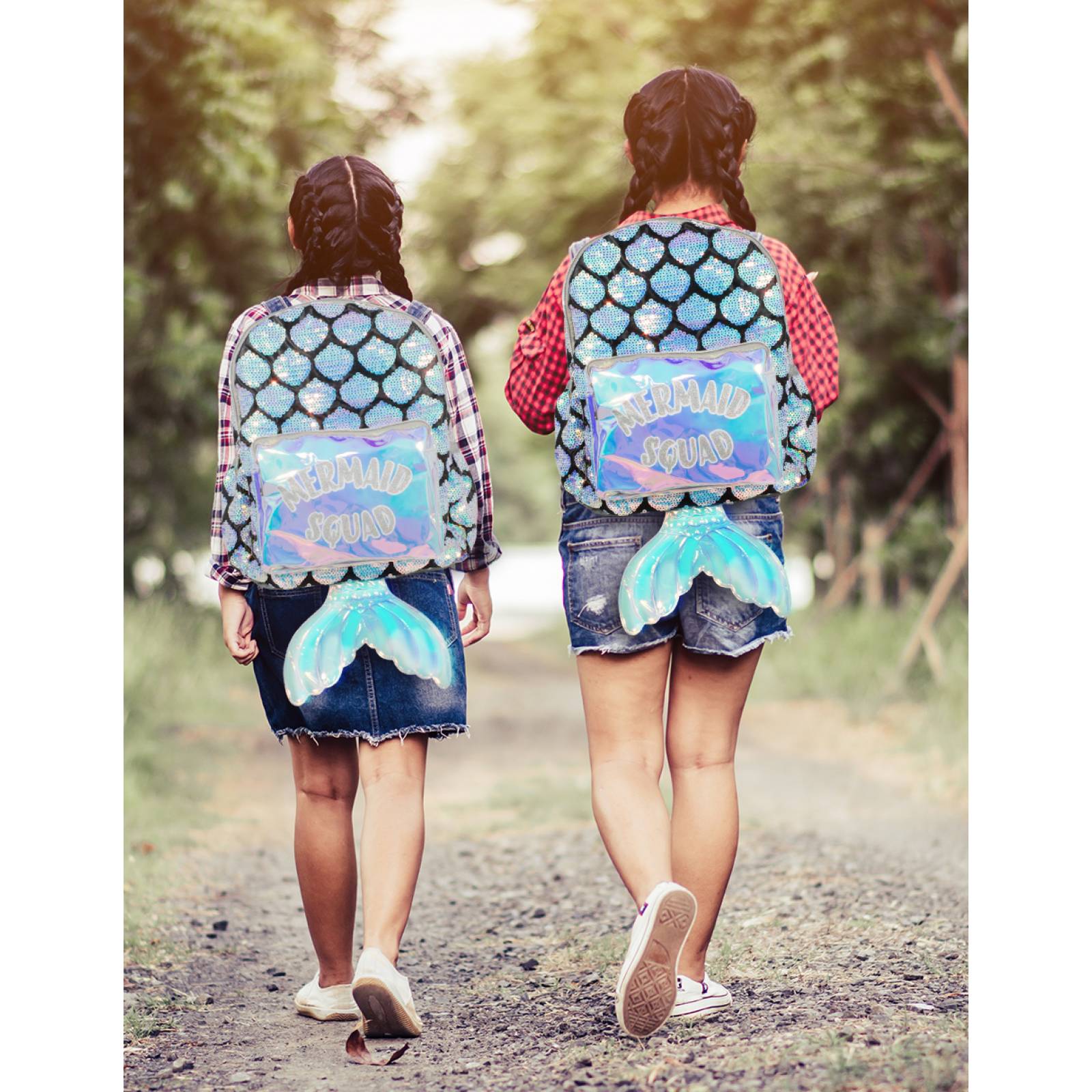 Mochila para oficina, estudiantes con diseño Sirena para cualquier ocasion.