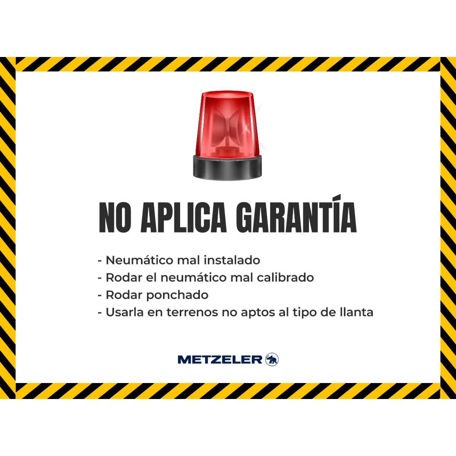 Llanta Metzeler Trabajo Me 22 350-18 Reinf 62p Del/tra