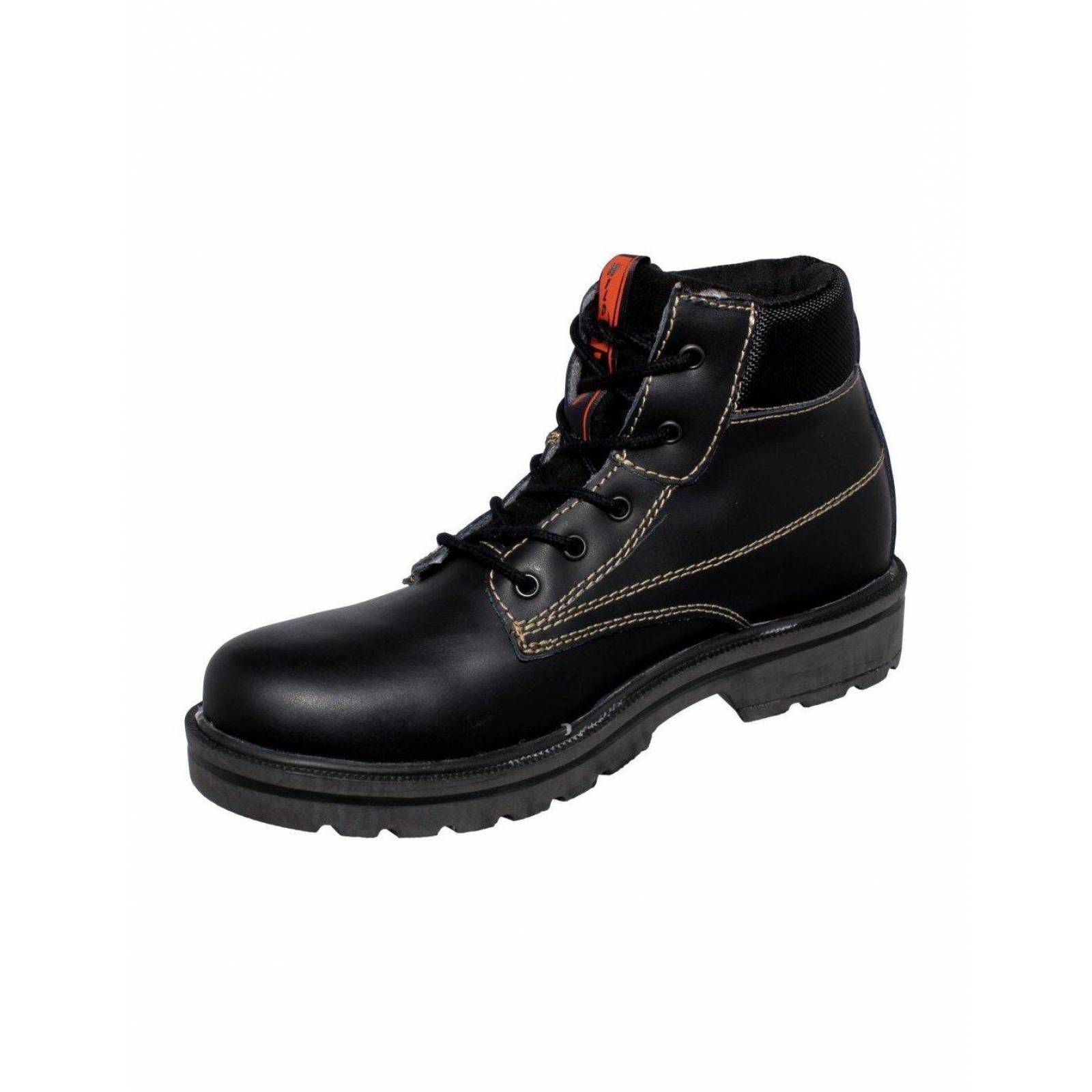 Bota Para Hombre De Moda Estilo W290wi7 Marca Wild Cat Acabado Napa Color Negro