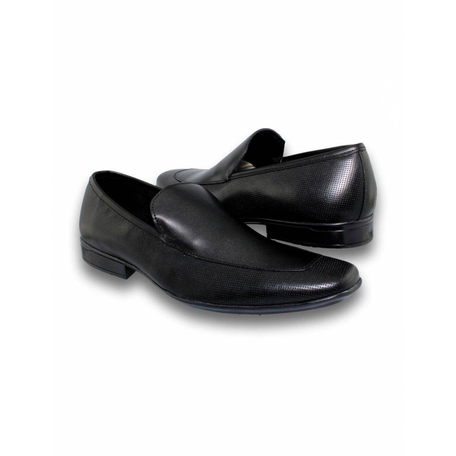 Zapatos De Vestir Para Hombre Estilo 5184Ar7 Marca Aretina Acabado Piel Color Negro