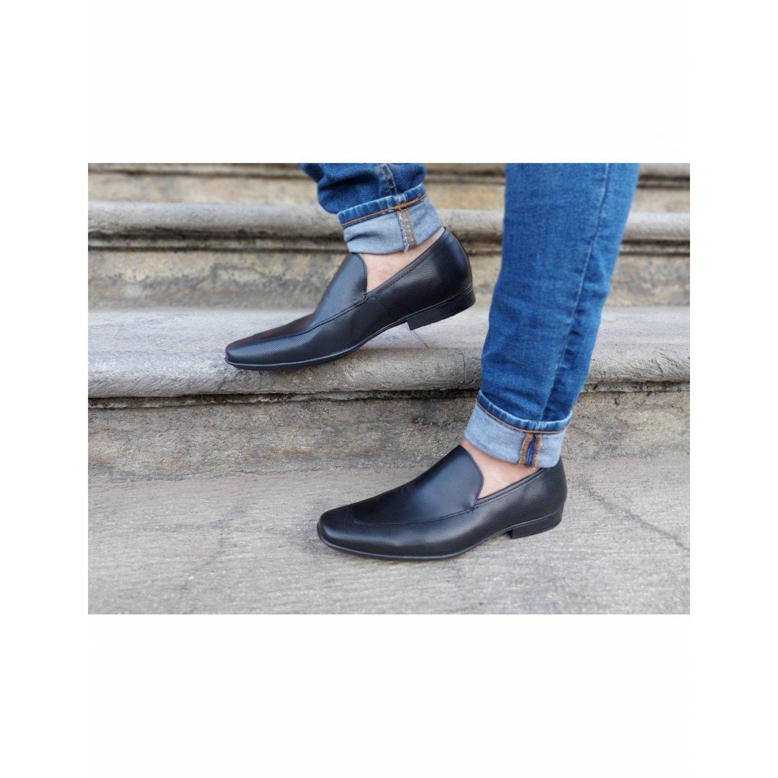 Zapatos De Vestir Para Hombre Estilo 5184Ar7 Marca Aretina Acabado Piel Color Negro