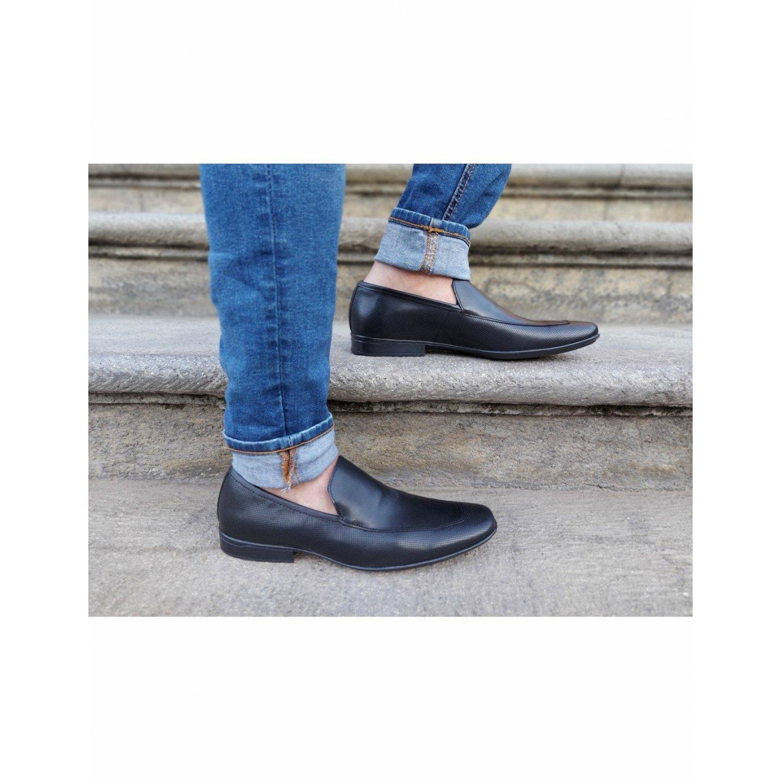 Zapatos De Vestir Para Hombre Estilo 5184Ar7 Marca Aretina Acabado Piel Color Negro