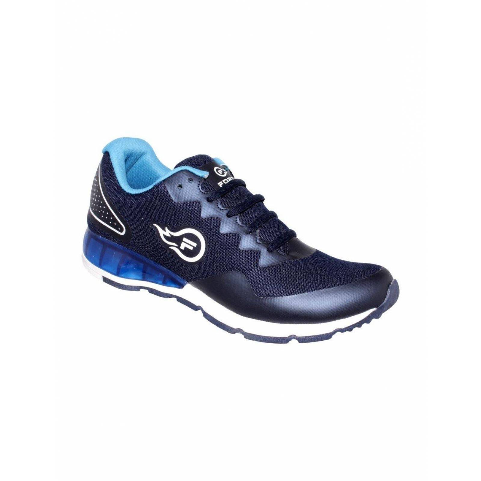 Tenis Casual Para hombre Textil Color Azul