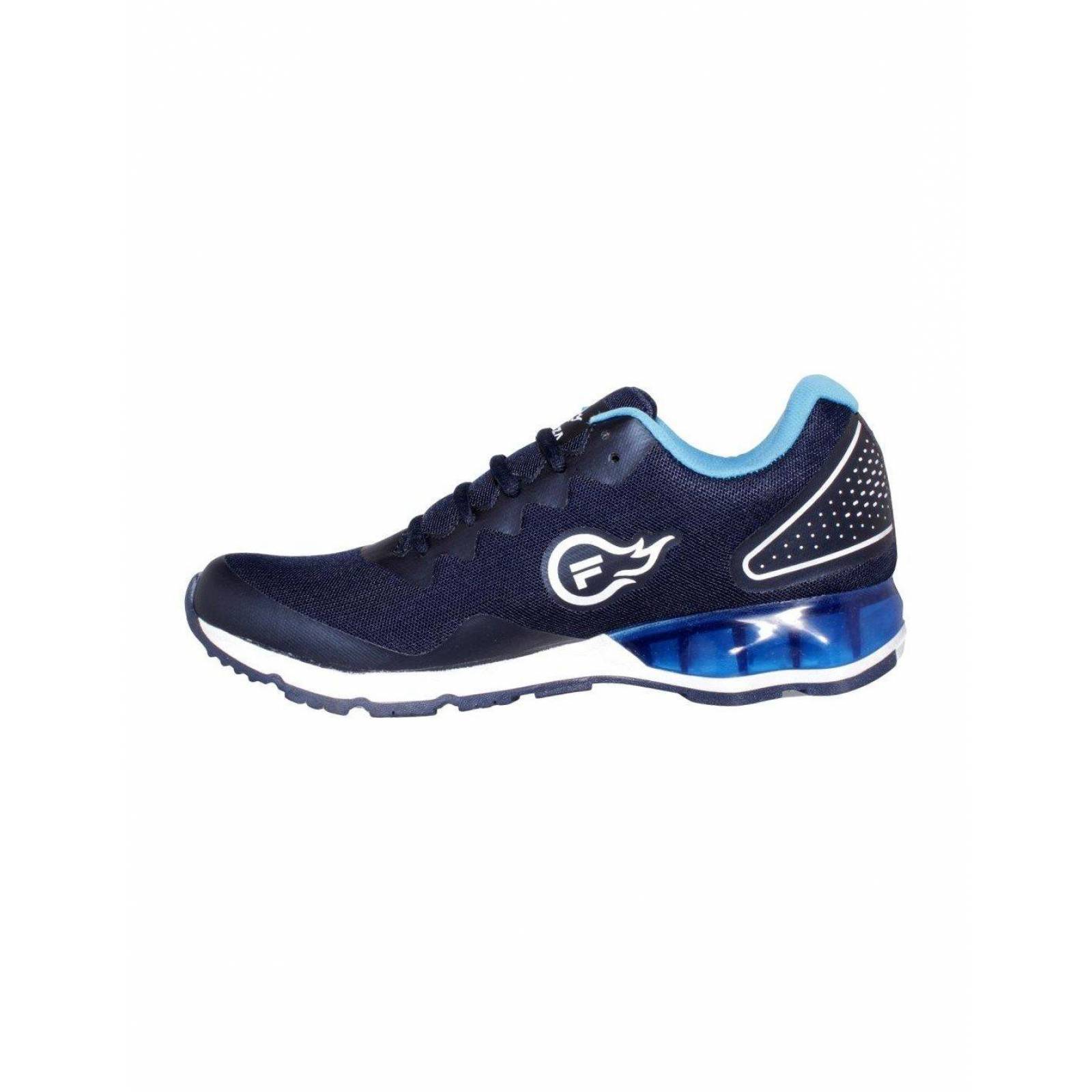 Tenis Casual Para hombre Textil Color Azul