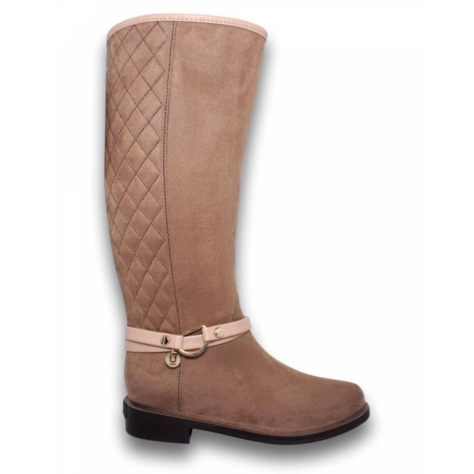 Botas Dama Botas Ulan Precio 4212 ULAN Negro Durazno Bota Lluvia