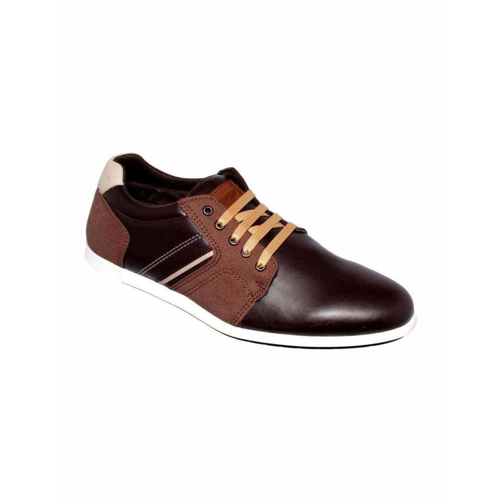 Zapato De Vestir Para Hombre Color Cafe Estilo 9910Ne7