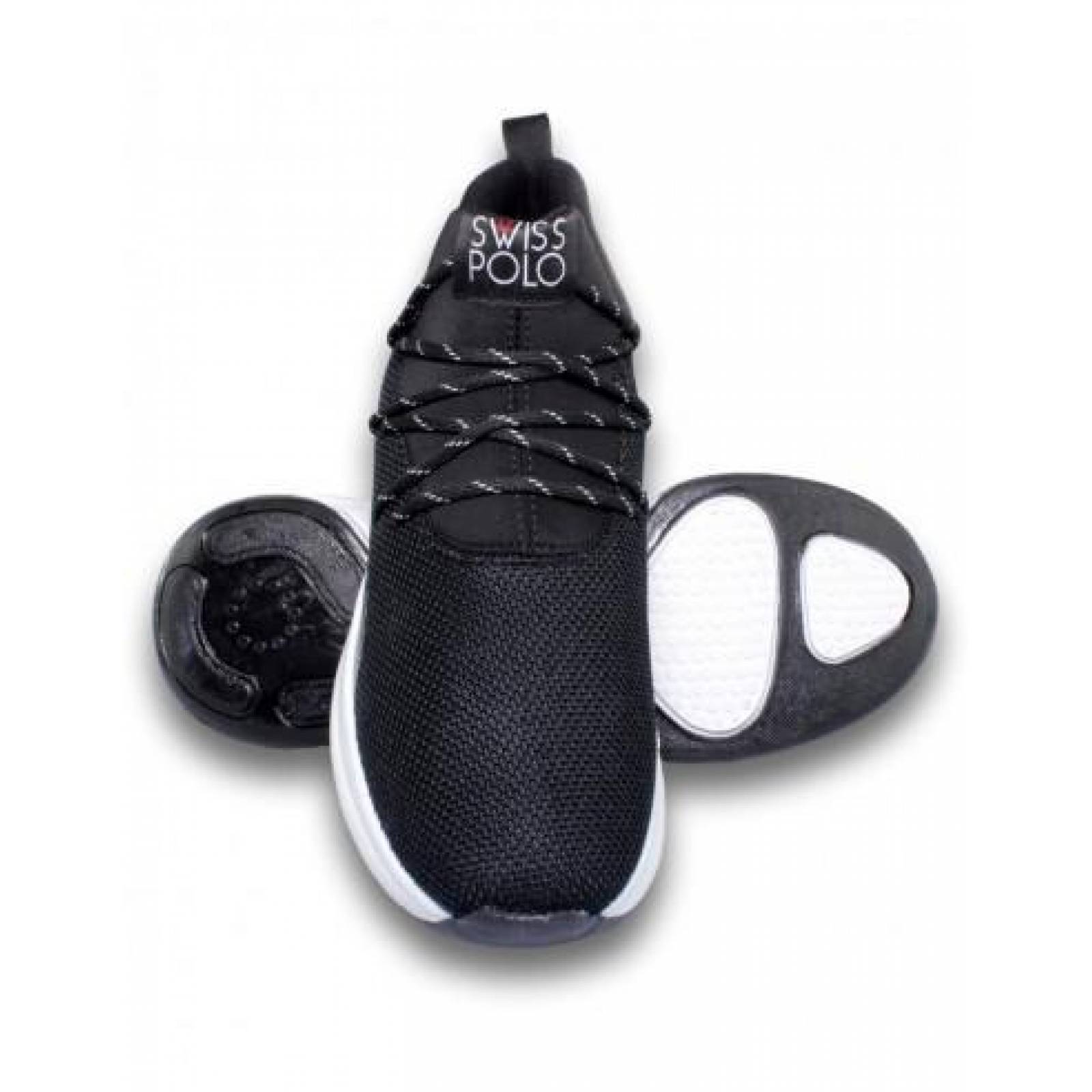 Tenis Deportivos Para Hombre Color Negro Negra 