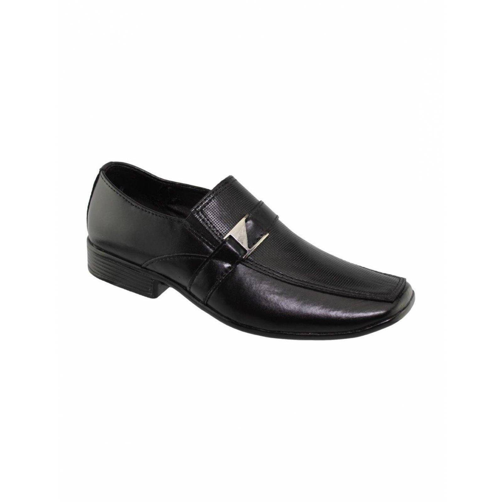 Zapatos De Vestir De niño Color Negro Estilo 0366Df5 