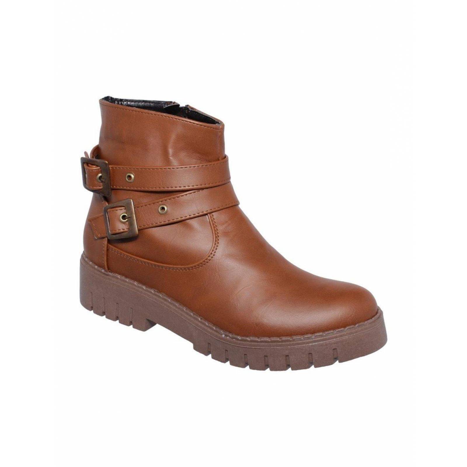 Botas Para Dama Estilo 7000Sa5 Marca Samara Kamila Acabado Fresno Color Codac