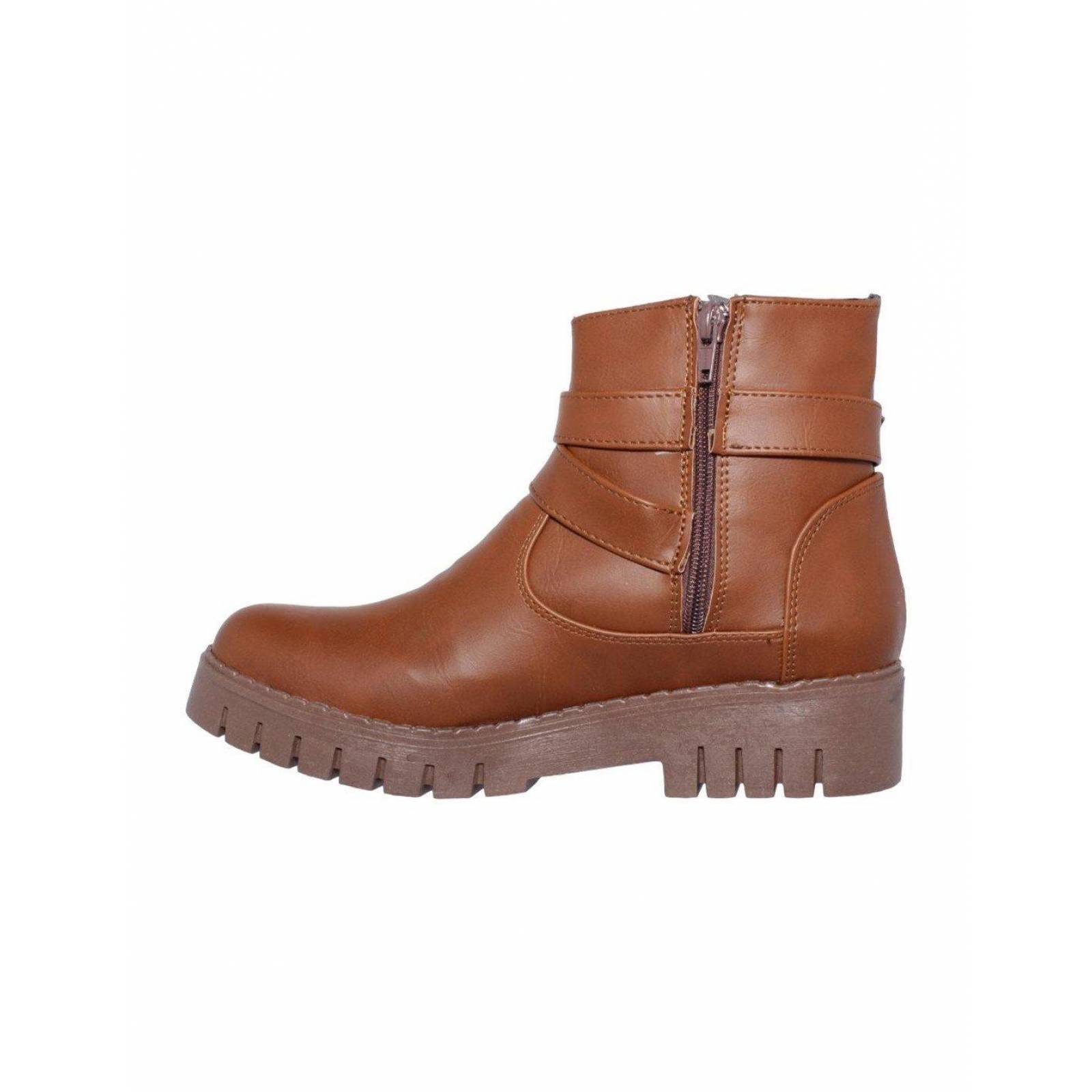 Botas Para Dama Estilo 7000Sa5 Marca Samara Kamila Acabado Fresno Color Codac