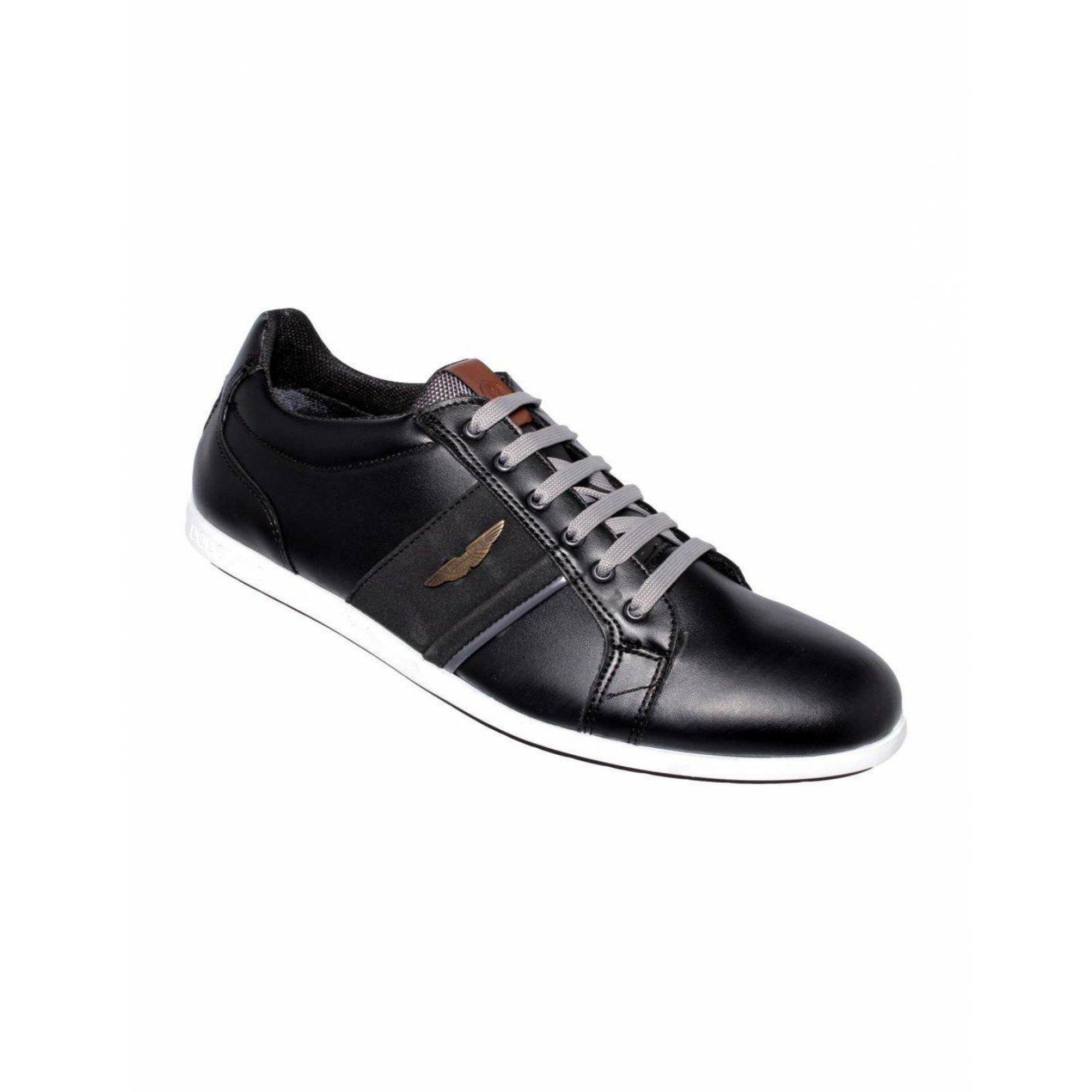 Tenis Para Hombre Marca Nevada Negro Estilo 9909Ne7 