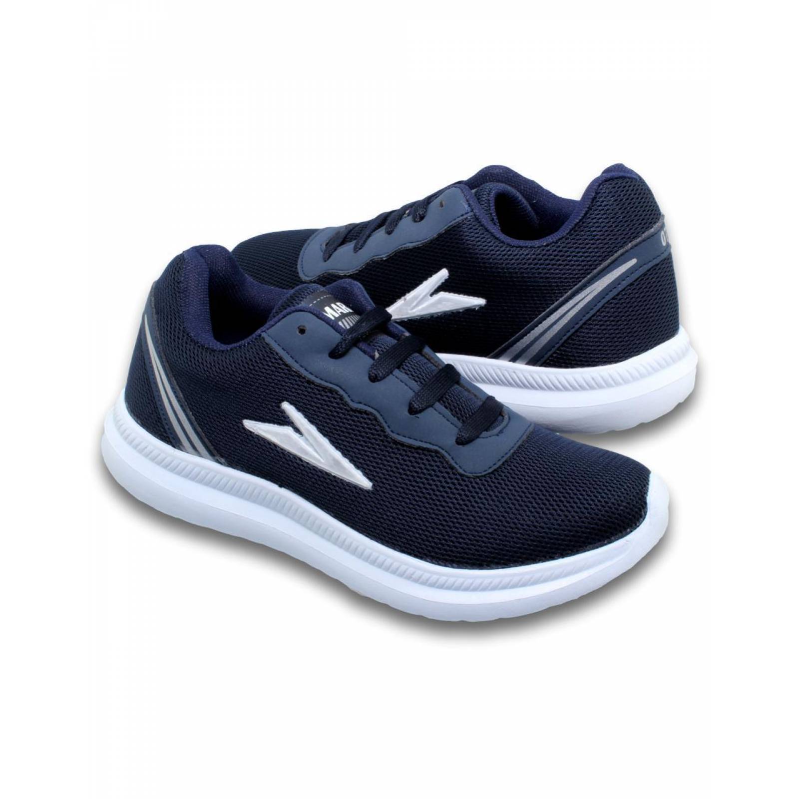 Tenis Urbanos Para Mujer Estilo 0073Ma5 Marca Markim Acabado Malla Color Marino 