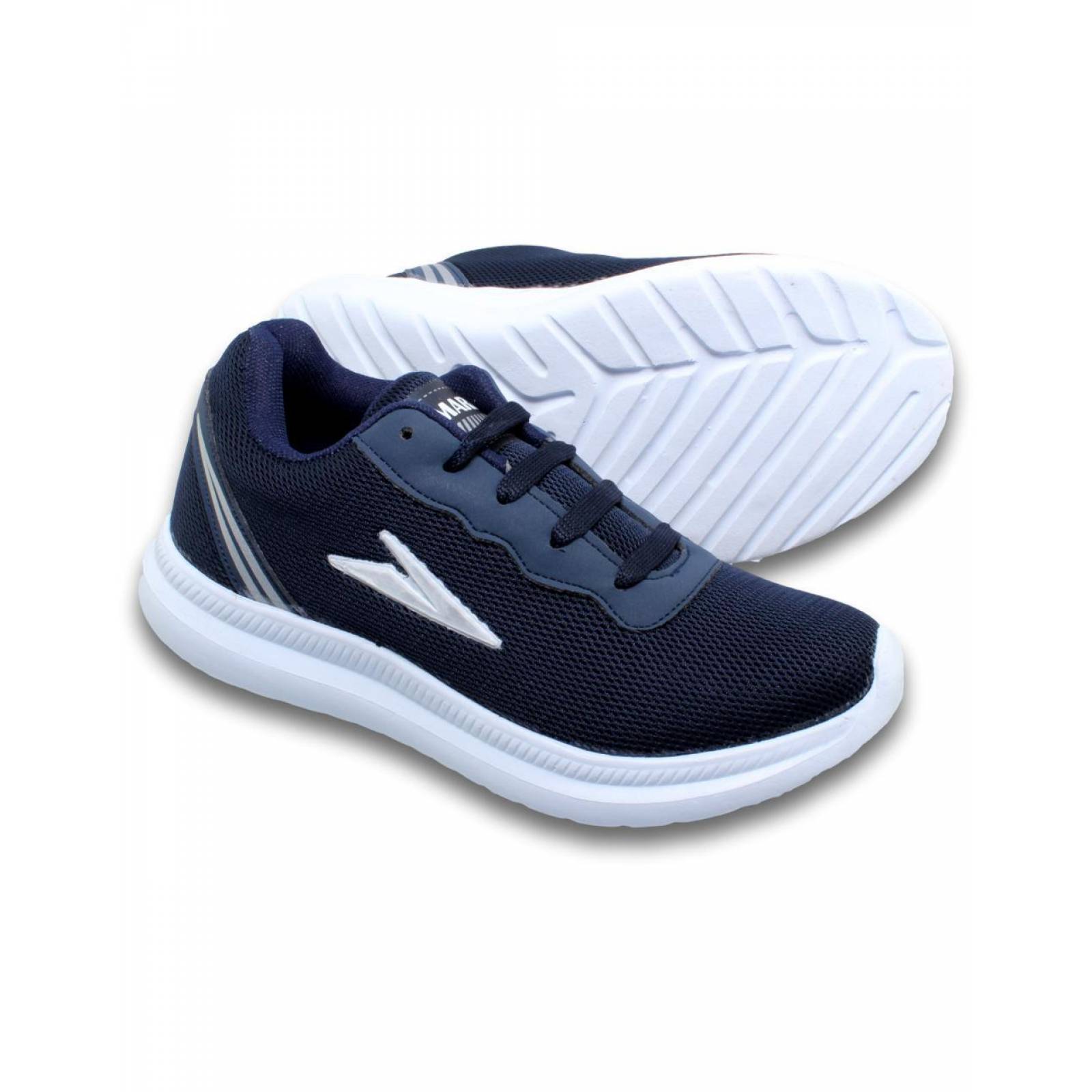Tenis Urbanos Para Mujer Estilo 0073Ma5 Marca Markim Acabado Malla Color Marino 