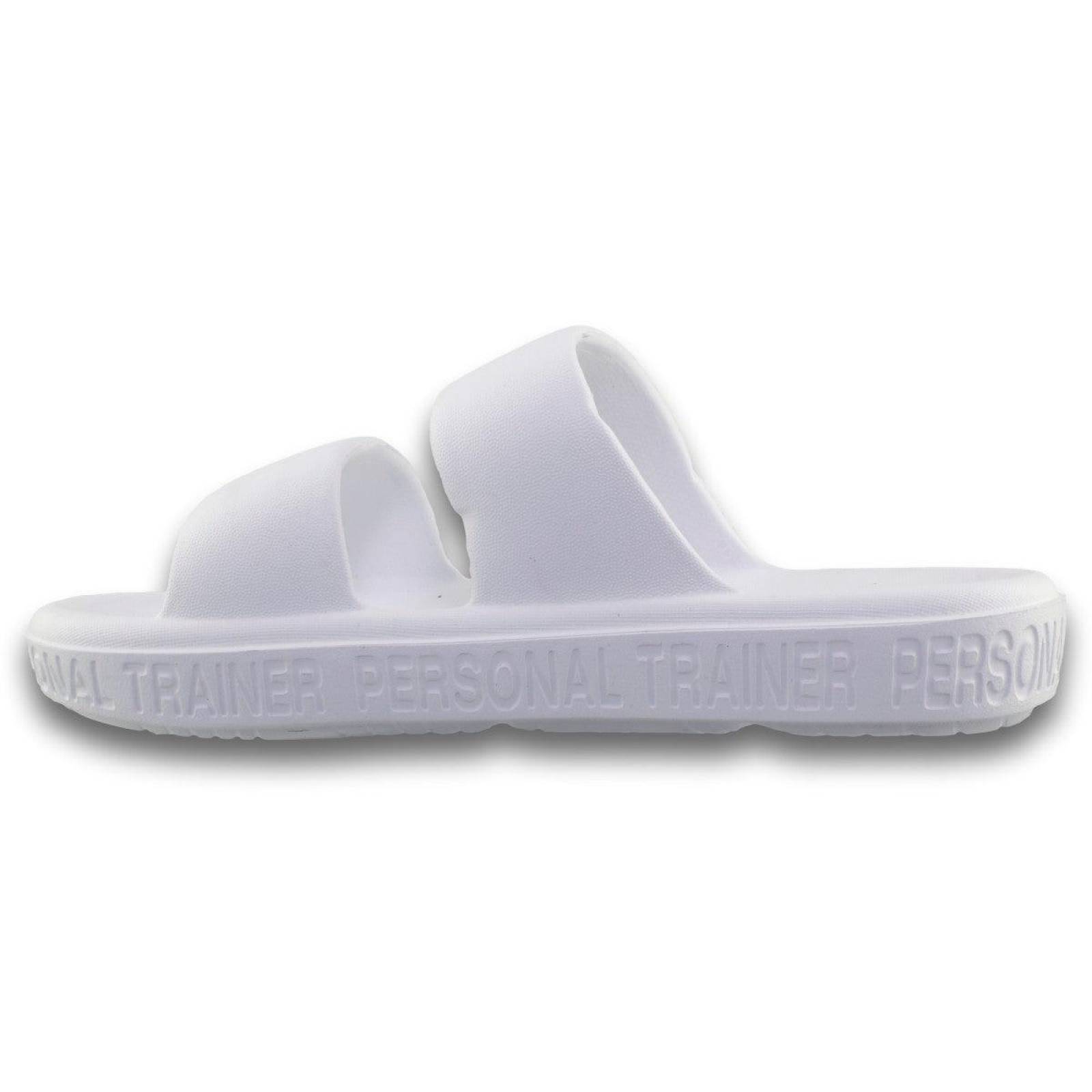 Sandalias Para Mujer Comodas Estilo 0270Pi5 Hule Color Blanco 