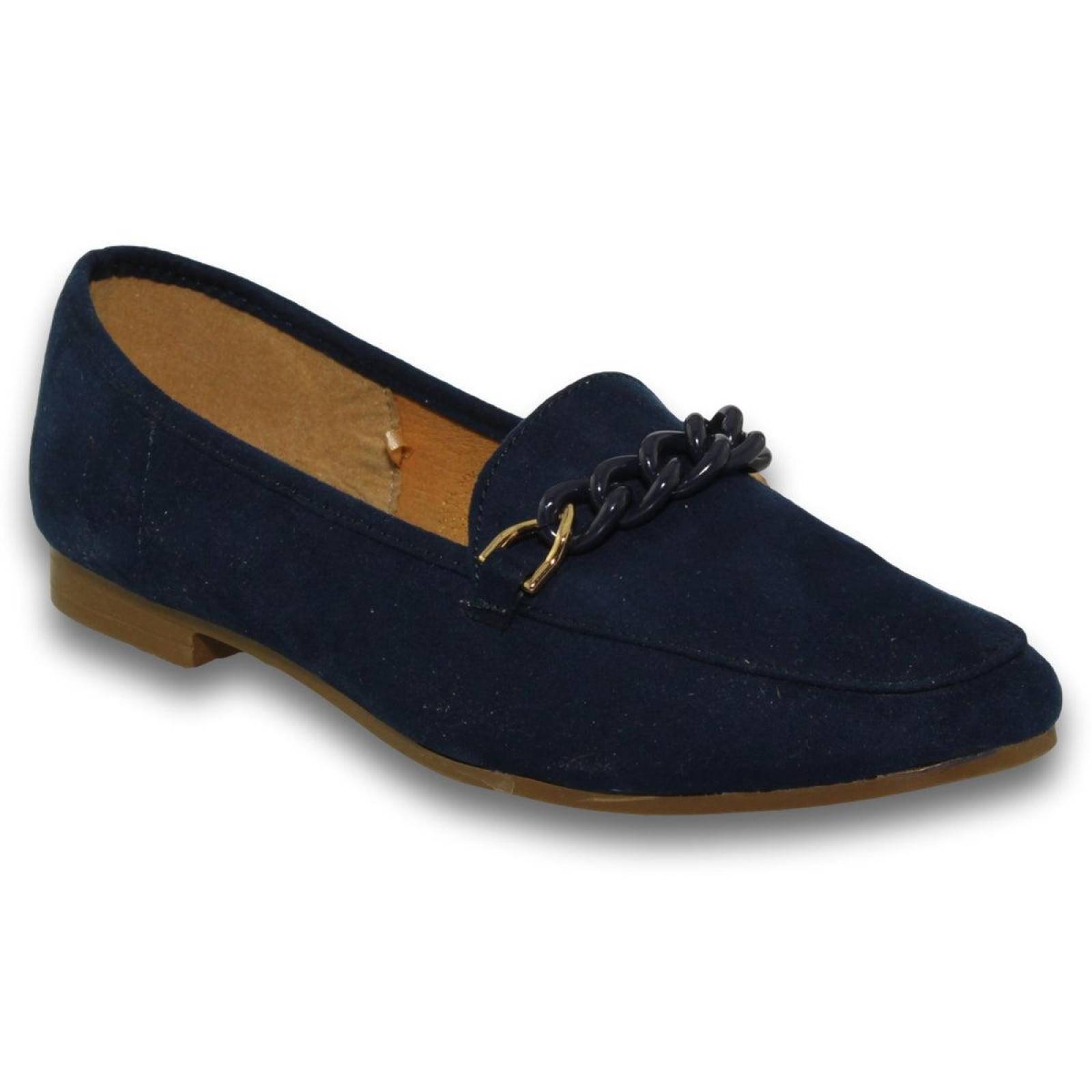 Zapatos Para Mujer Casuales Estilo 9714Sh5 Durazno Color Marino 