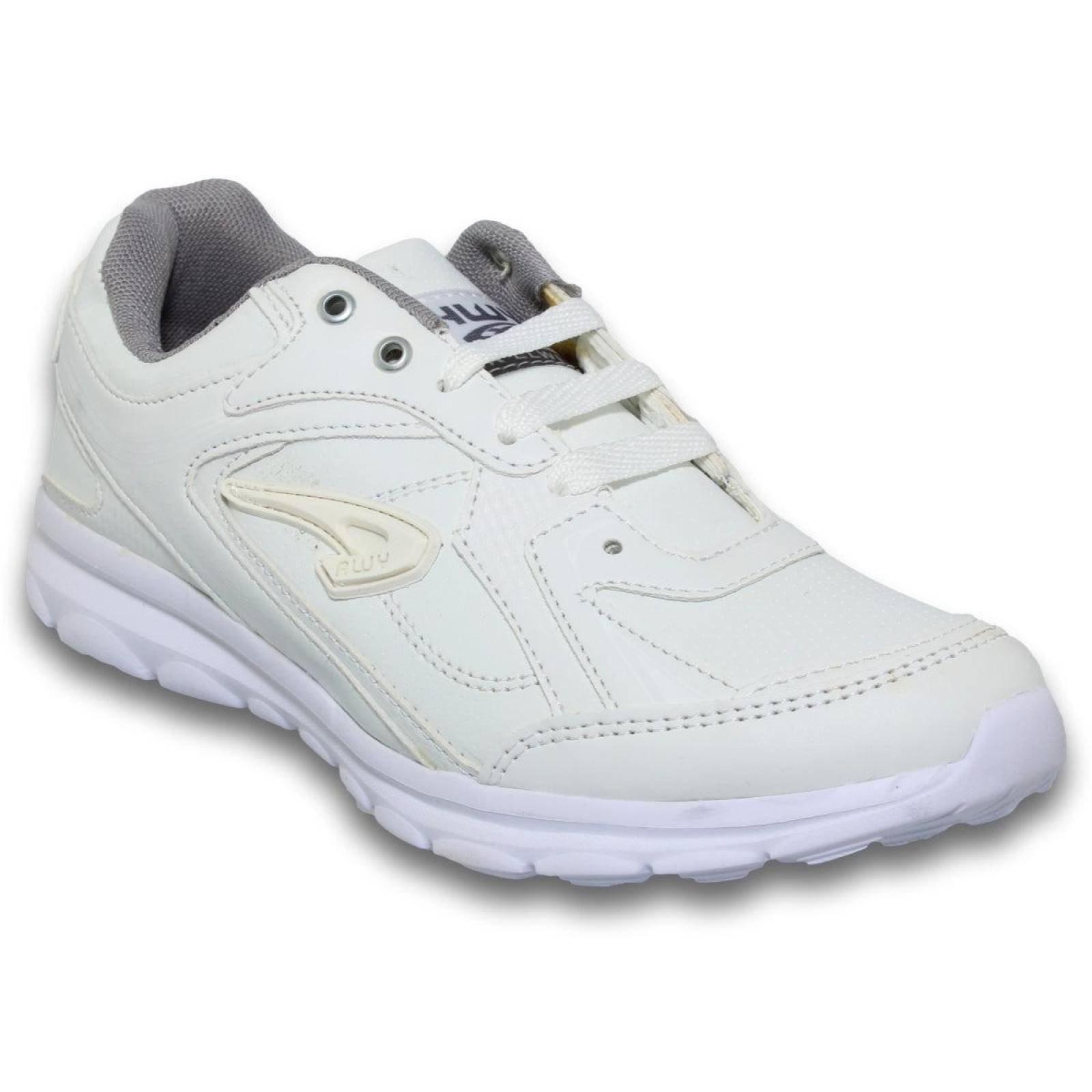 Tenis Para Mujer Deportivos Estilo 0570Aw5 Acabado Simipiel Color Blanco Total 