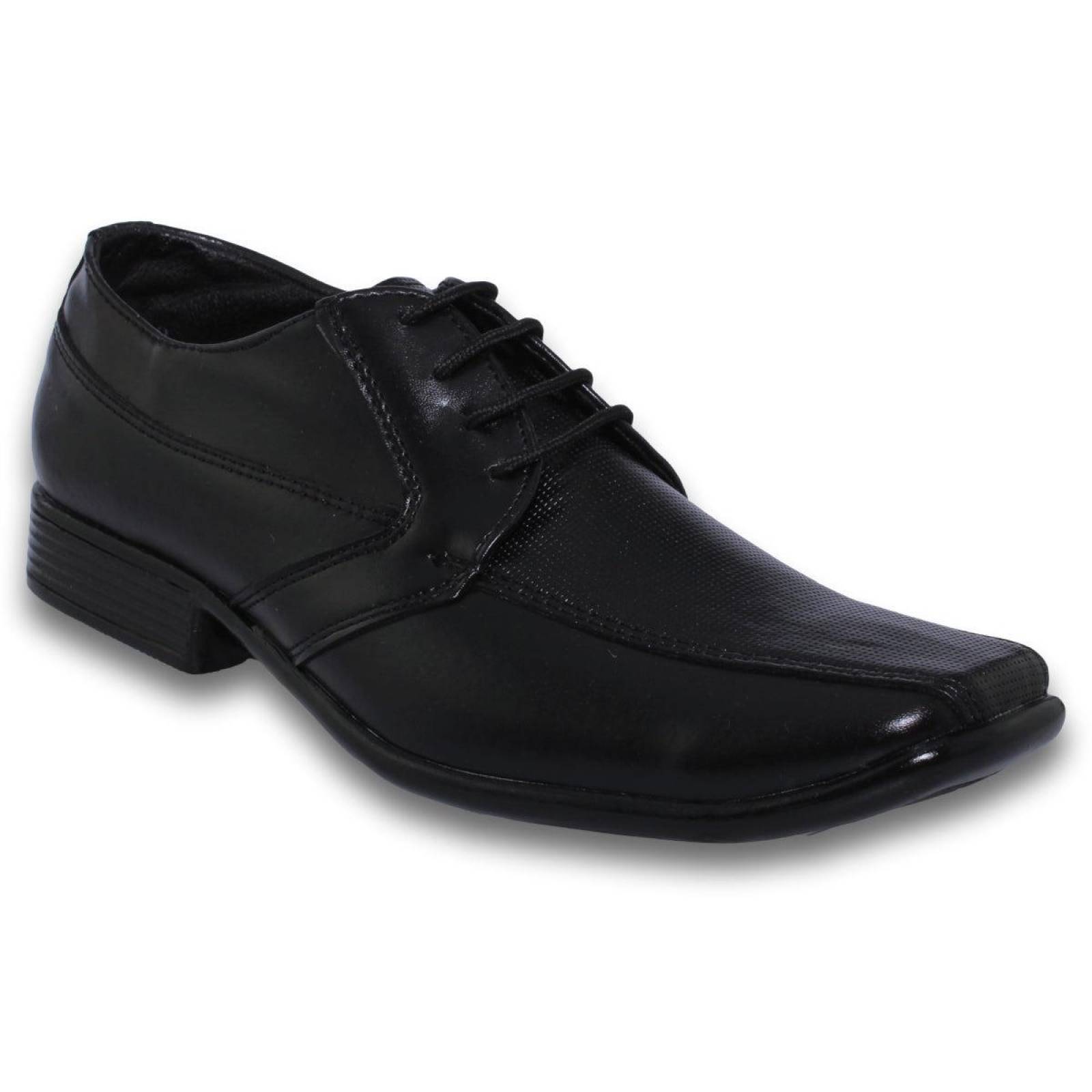 Zapatos De Vestir Para Hombre Estilo 0372Df7 Acabado Piel Color Negro