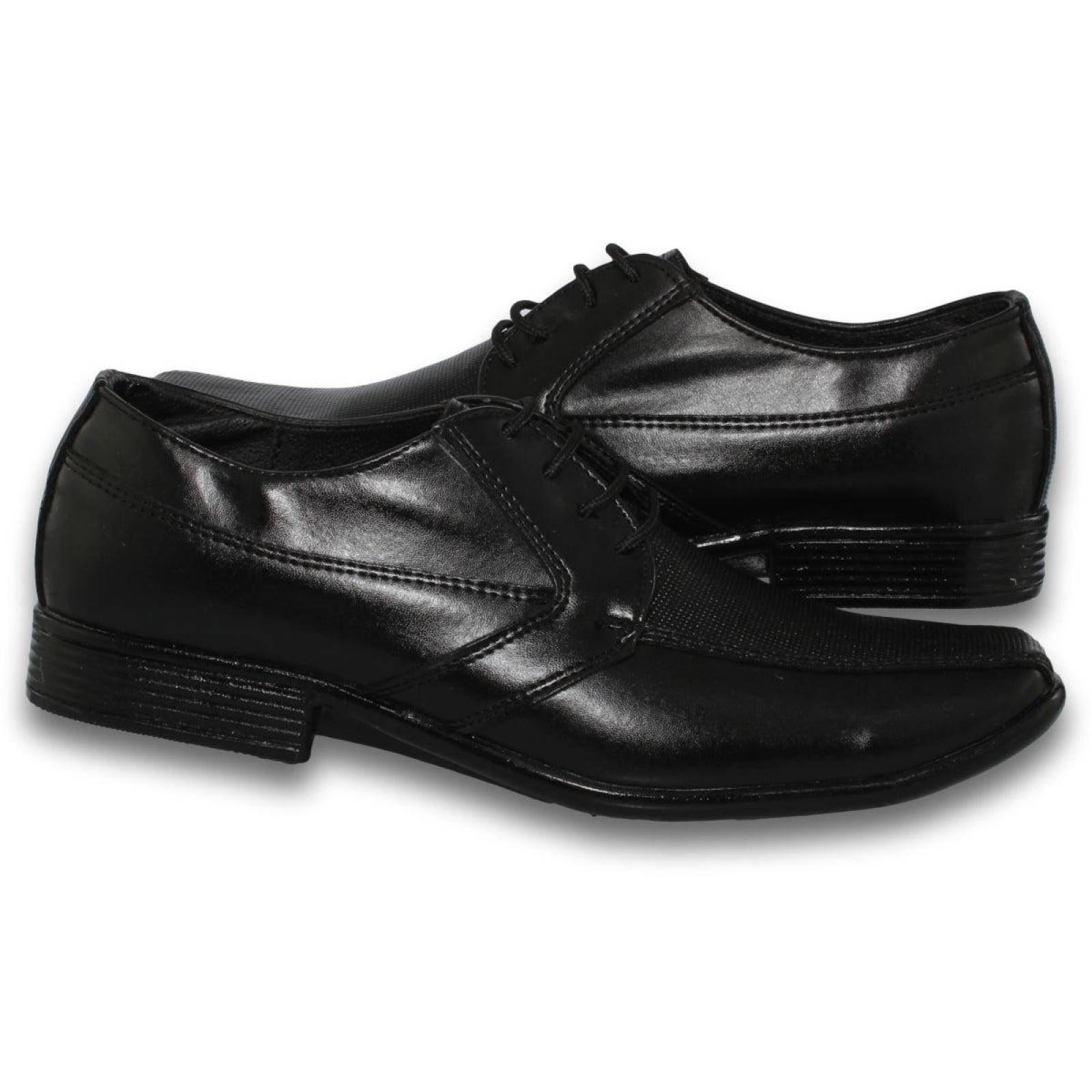 Zapatos De Vestir Para Hombre Estilo 0372Df7 Acabado Piel Color Negro