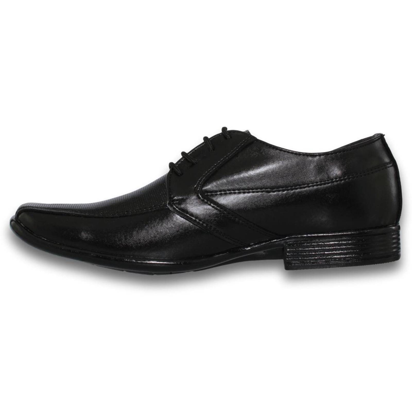 Zapatos De Vestir Para Hombre Estilo 0372Df7 Acabado Piel Color Negro