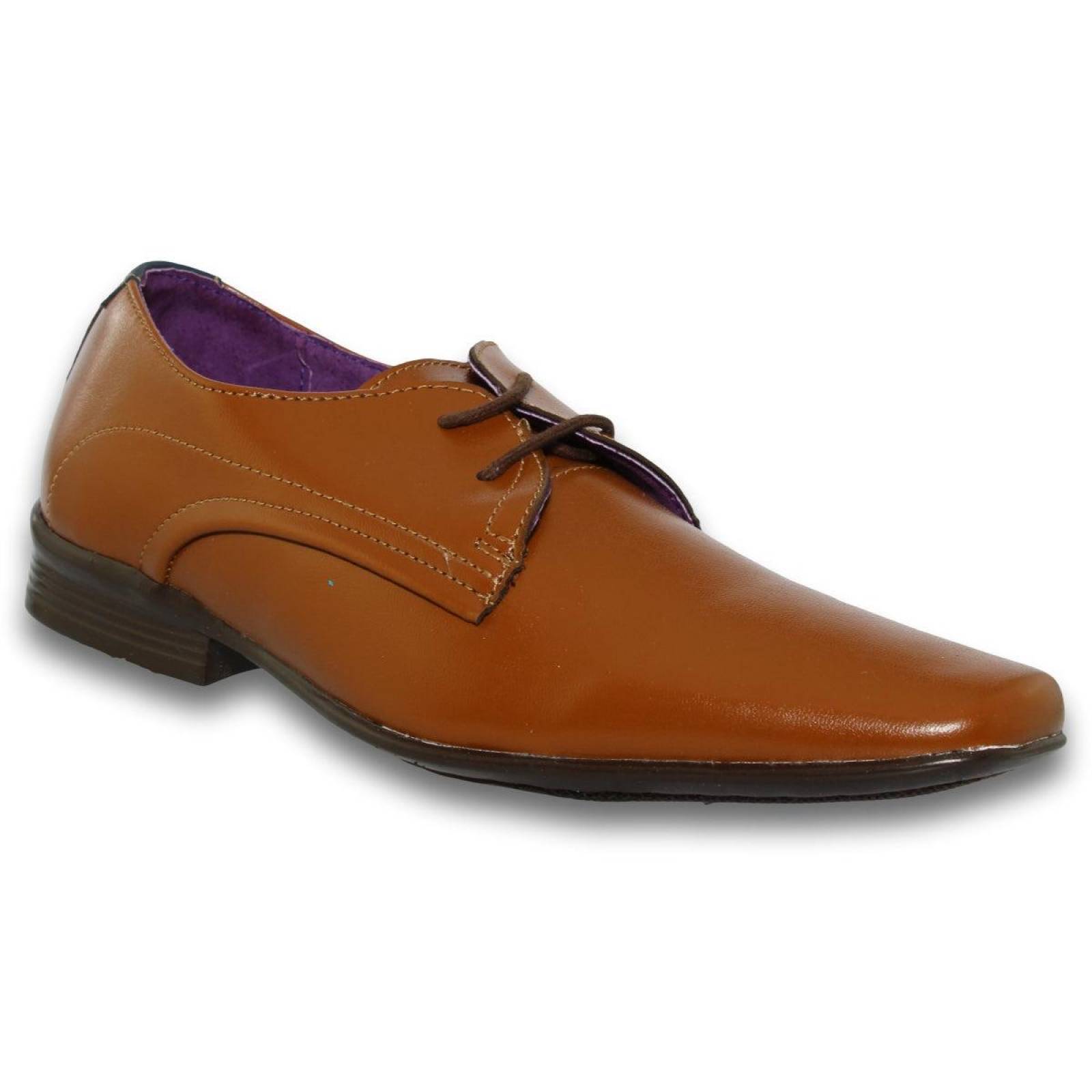 Zapatos De Vestir Para Hombre Estilo 0170Ro7 Acabado Simipiel Color Miel 