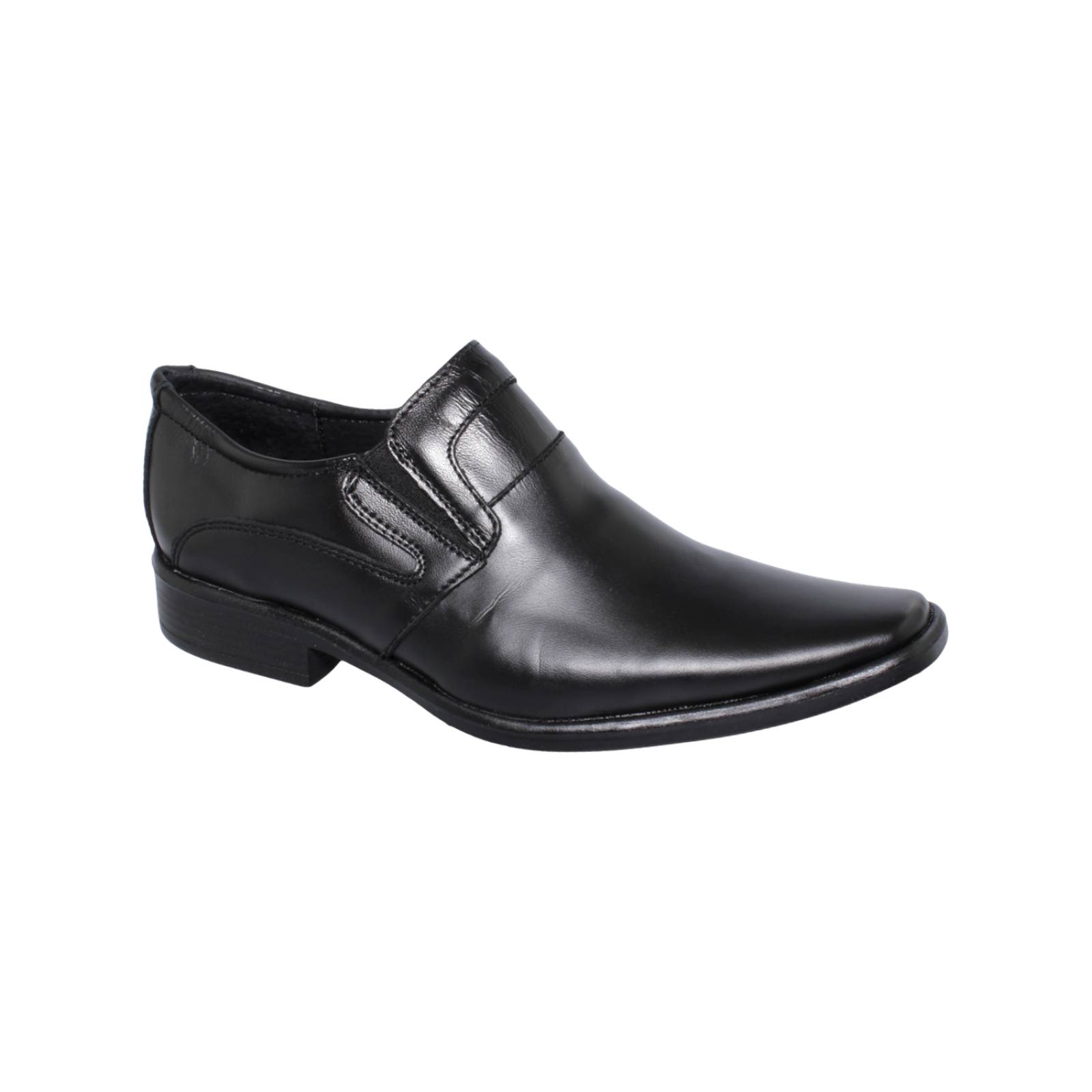 Zapatos De Vestir Estilo 1500Pa5 Acabado Piel Color Negro 
