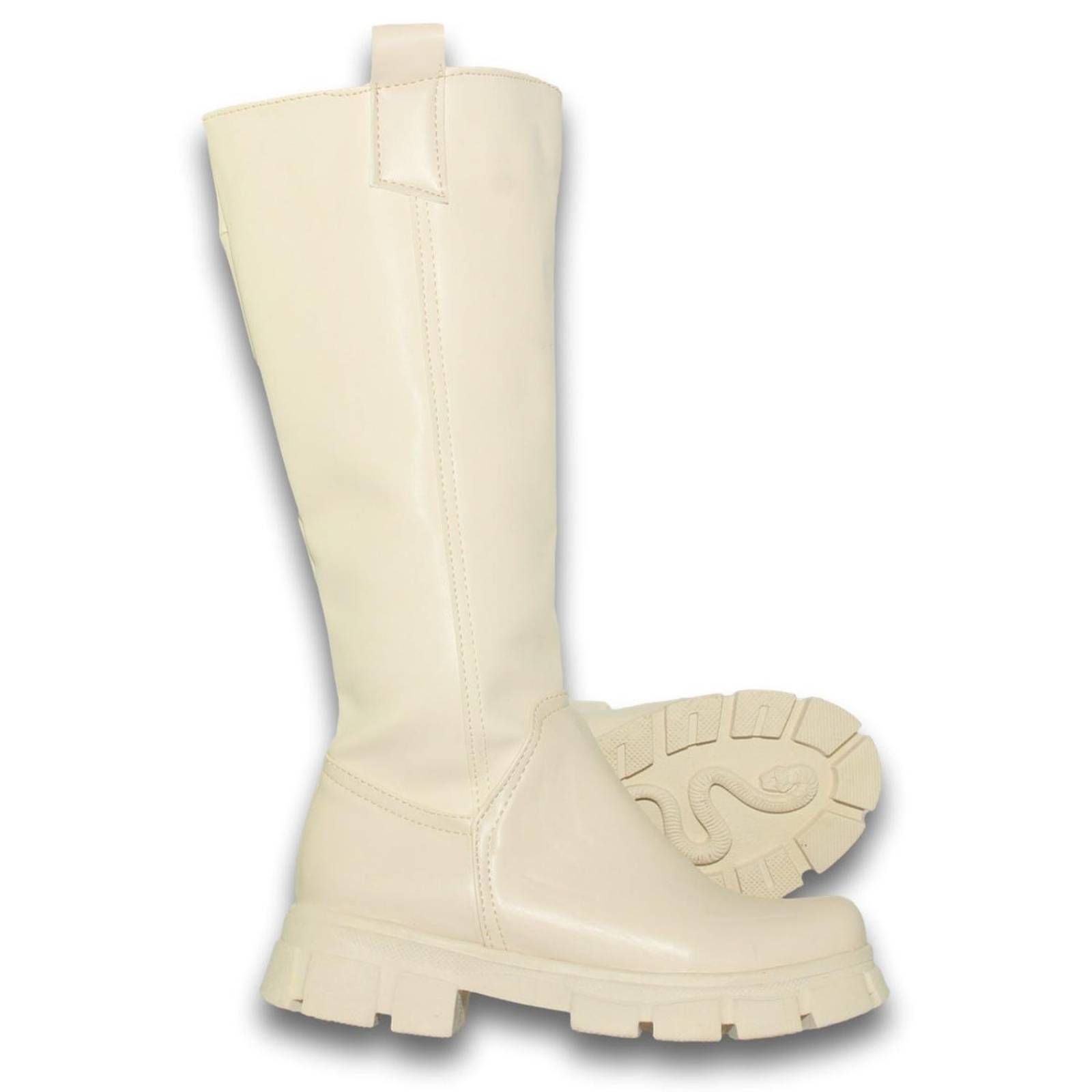 Botas Para Mujer De Moda De Caña Alta Estilo 0540Su5 Acabado Nairobi Color Late 