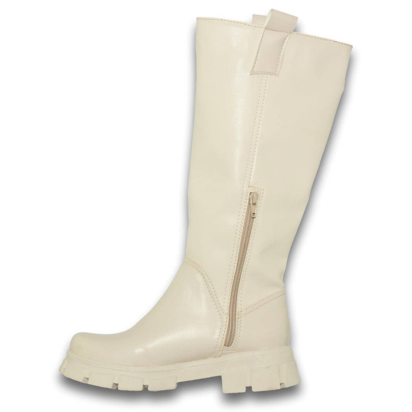 Botas Para Mujer De Moda De Caña Alta Estilo 0540Su5 Acabado Nairobi Color Late 