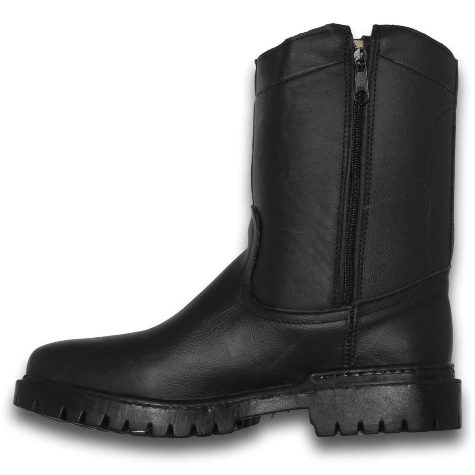Botas Para Hombre Roper Casuales Estilo 0102L57 Acabado Piel Color Negro 