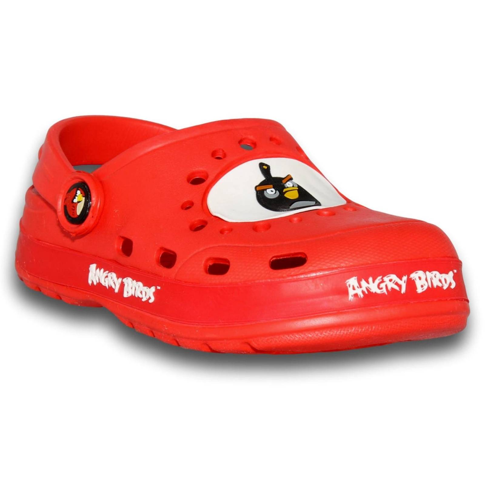 Sandalias Para Niño De Moda Estilo 1718An21 Acabado Hule Color Rojo