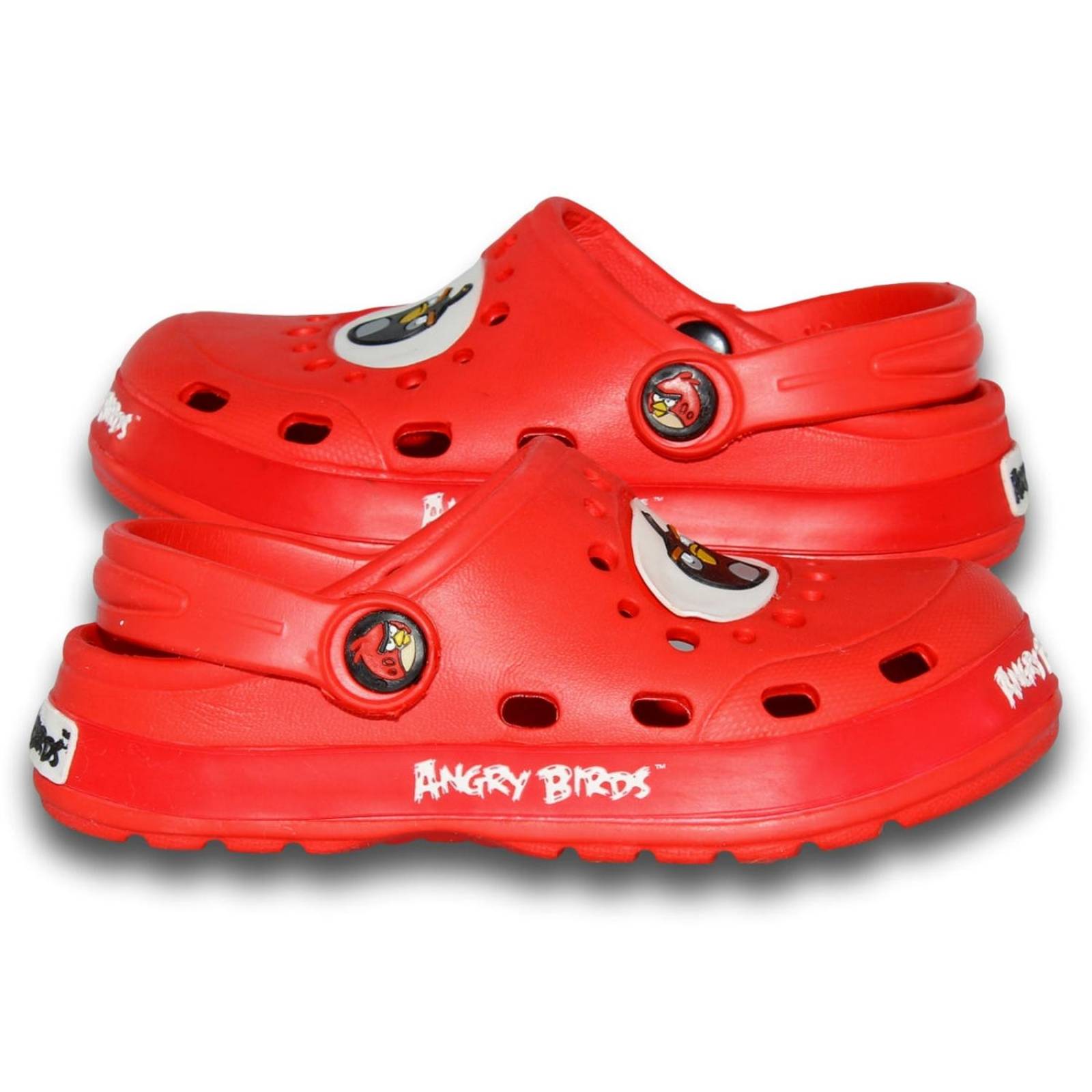 Sandalias Para Niño De Moda Estilo 1718An21 Acabado Hule Color Rojo