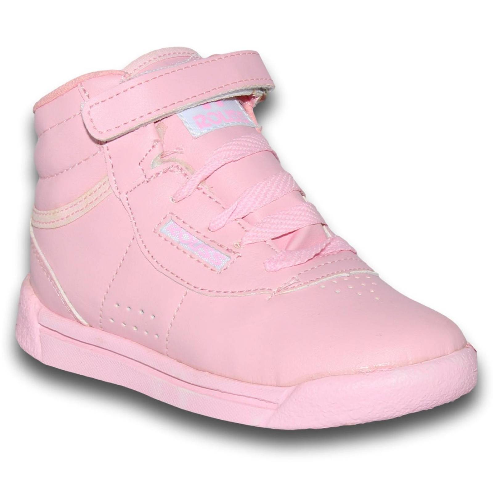 Tenis Deportivos Economicos Para Niña Estilo 8251Ro17 Acabado Sintetico Color Rosa Paste