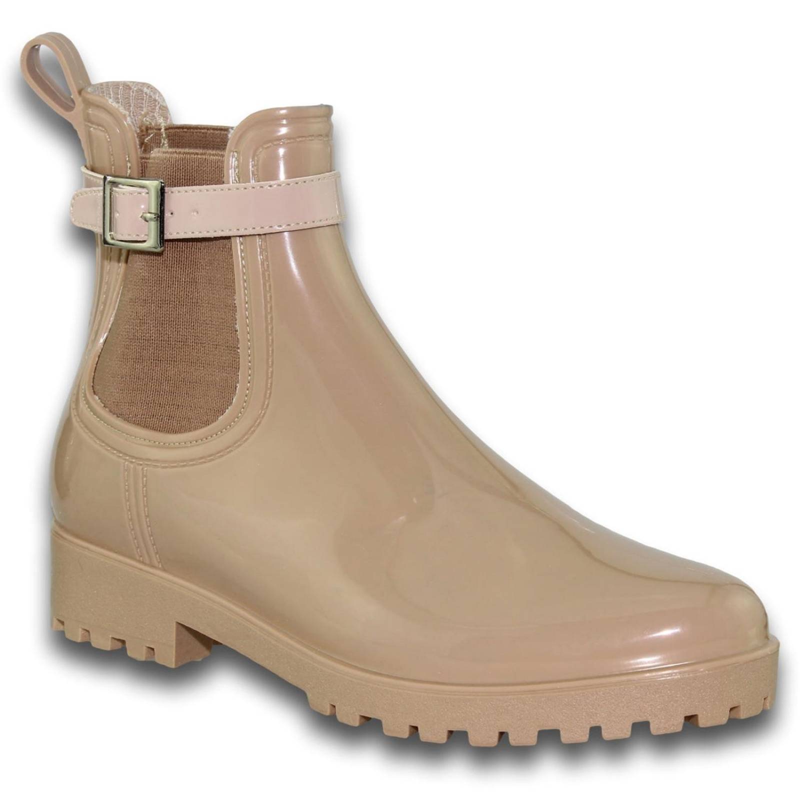 Botas De Lluvia Para Mujer Estilo 1202Pi5 Acabado Hule Color