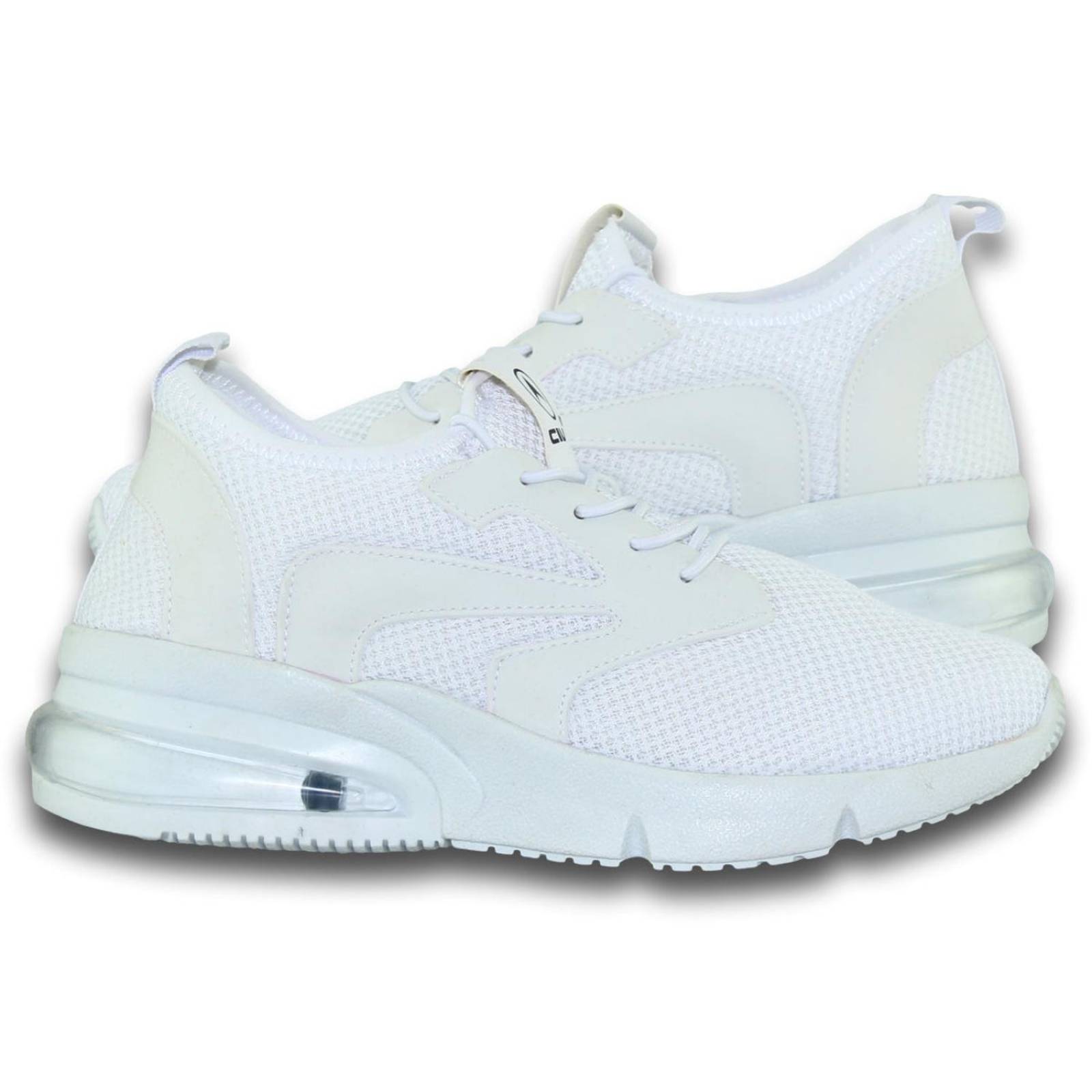 Tenis Para Mujer Comodos Estilo 0646Ci5 Acabado Malla Color Blanco 