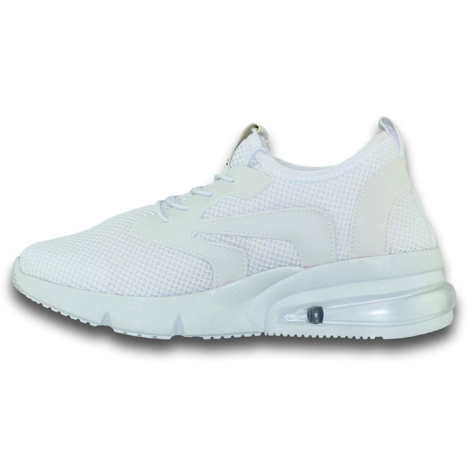Tenis Para Mujer Comodos Estilo 0646Ci5 Acabado Malla Color Blanco 