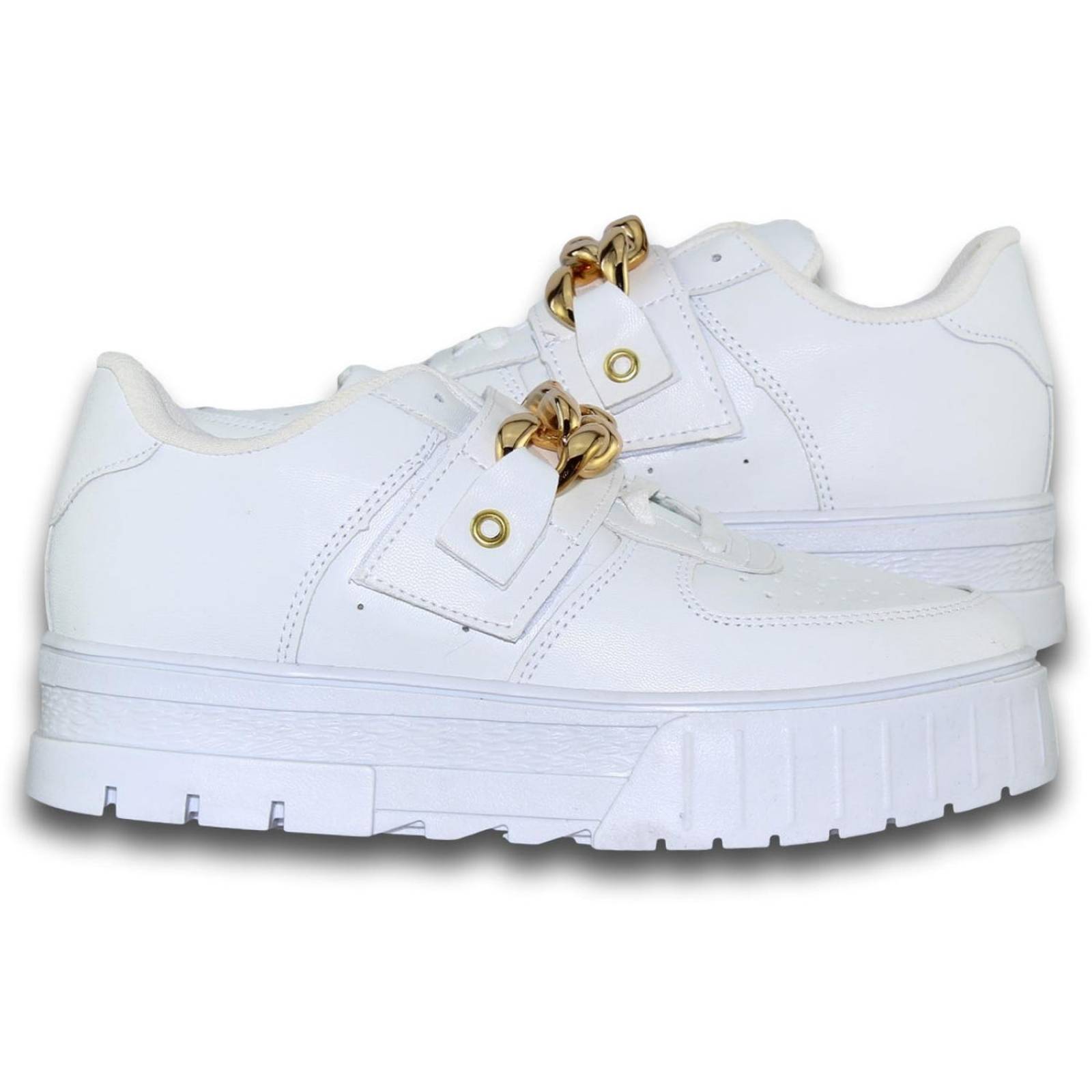 Tenis clearance branco estilo