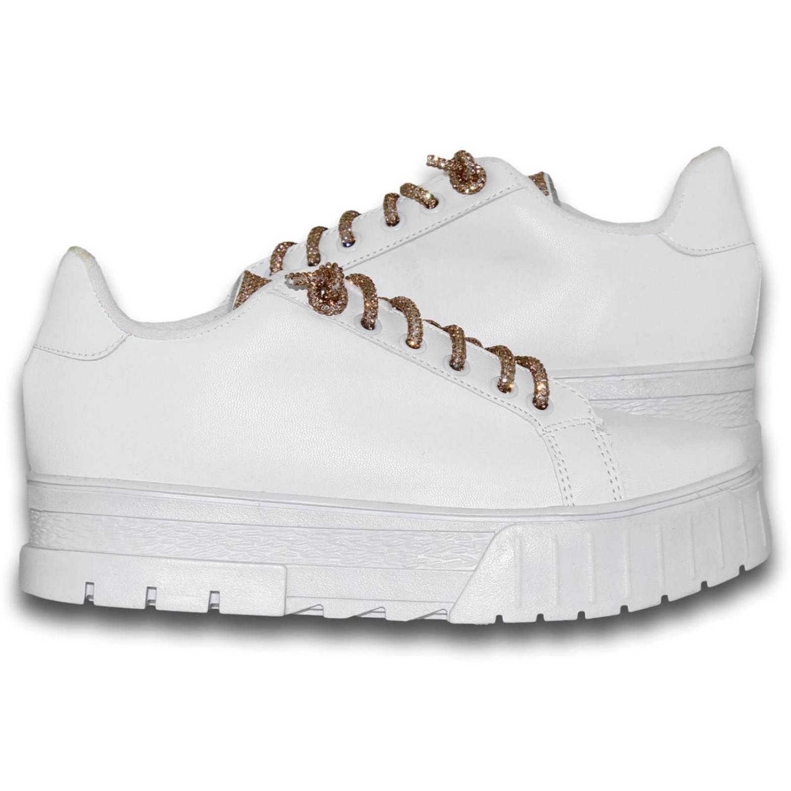 Tenis branco clearance feminino estiloso