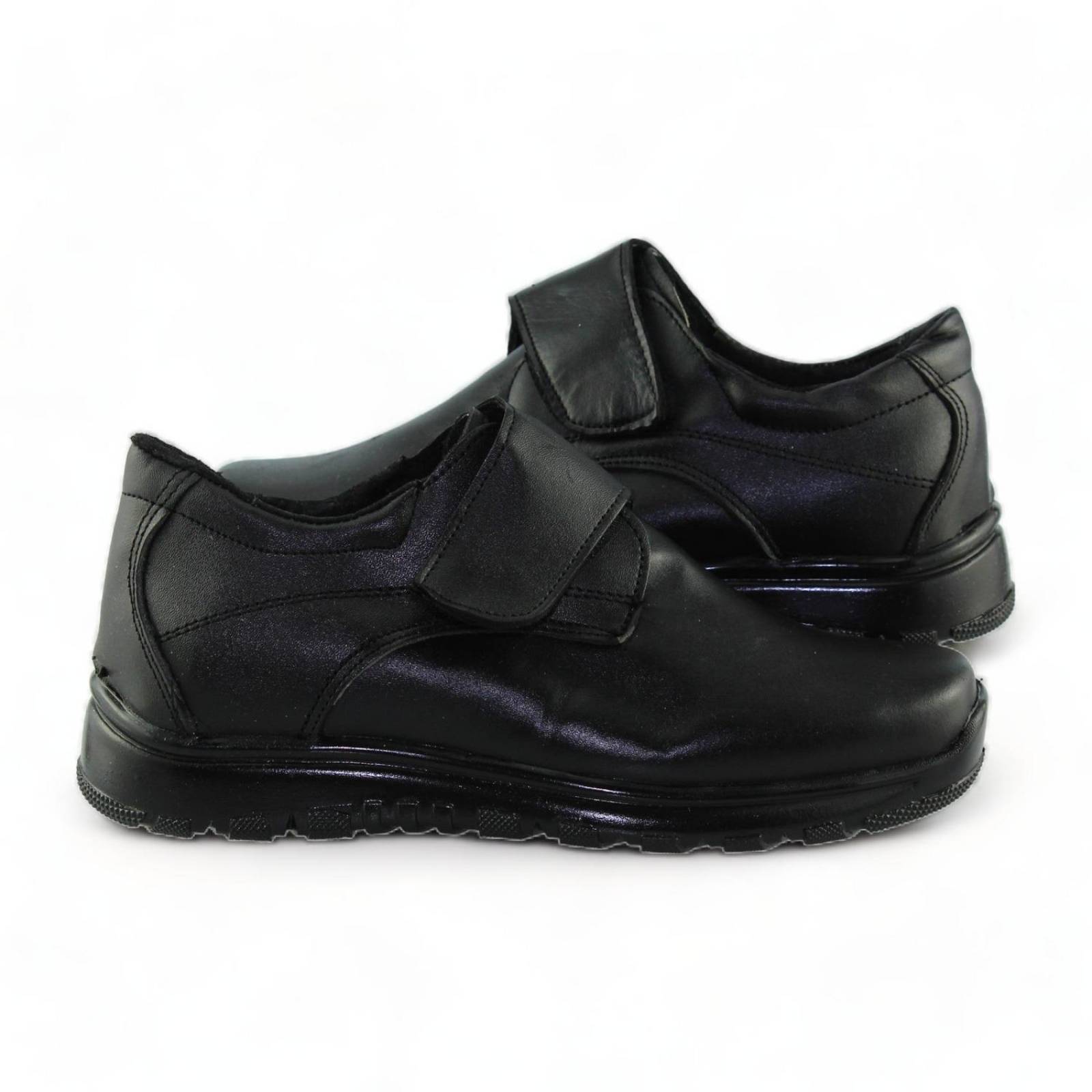 Zapatos Escolares De Piel Economicos Para Niño Estilo 0104Gu17 Piel Color Neg Negro