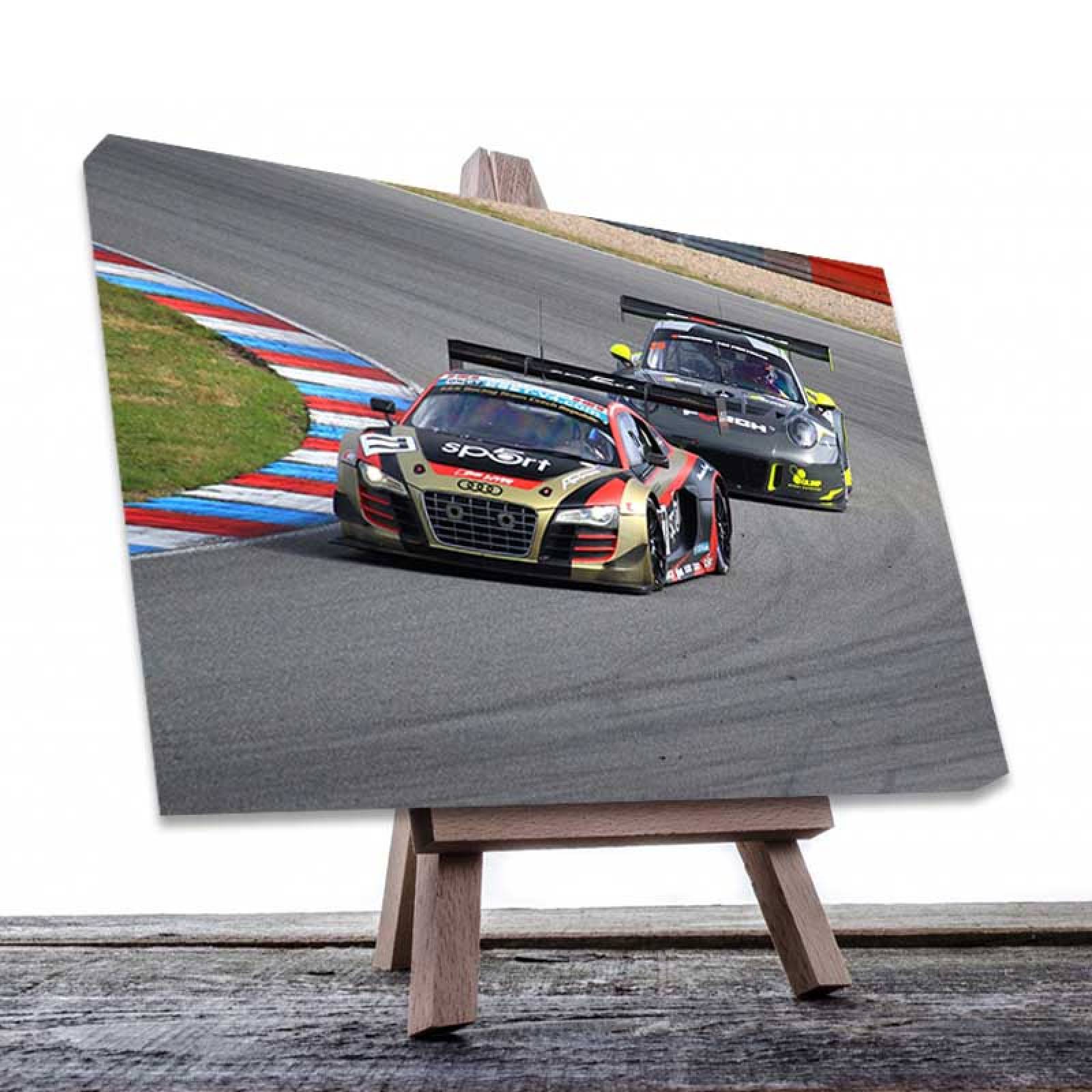 Cuadro Decorativo Canvas Auto Audi Racing.