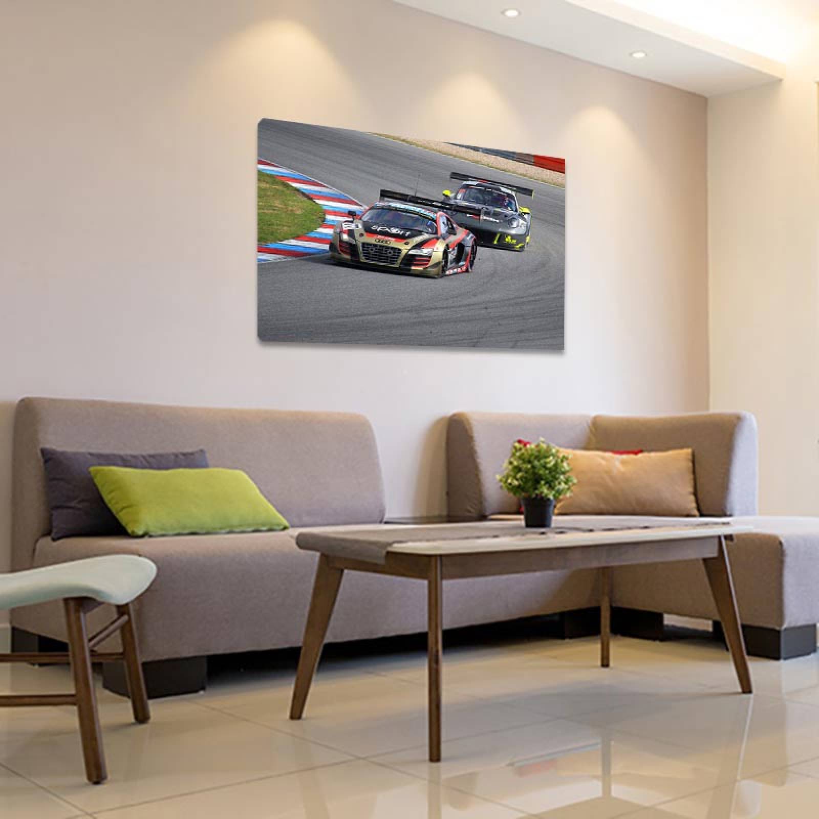 Cuadro Decorativo Canvas Auto Audi Racing.