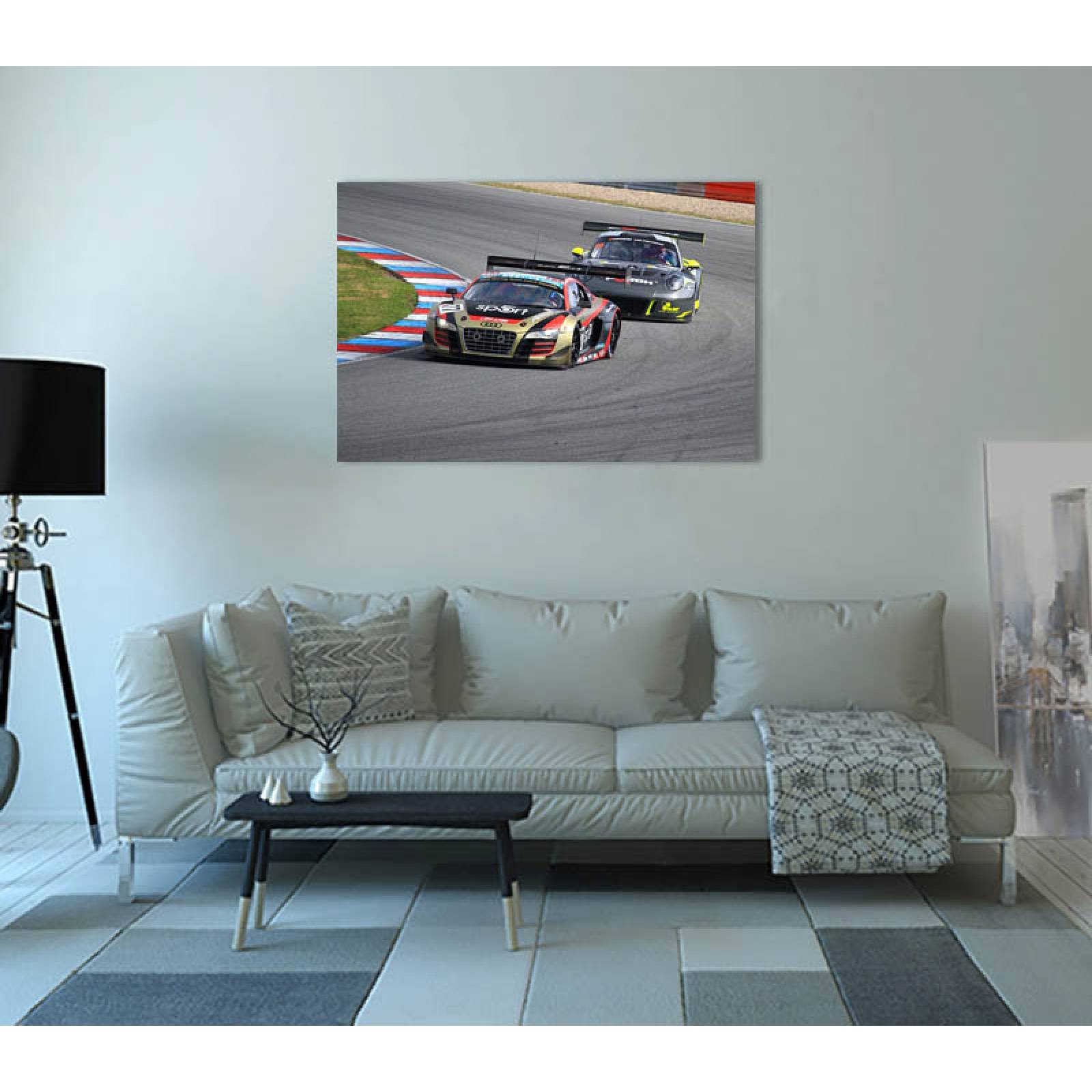 Cuadro Decorativo Canvas Auto Audi Racing.