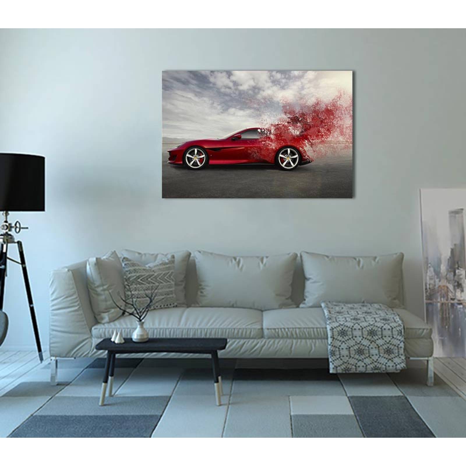 Cuadro Decorativo Auto Ferrari Portofino