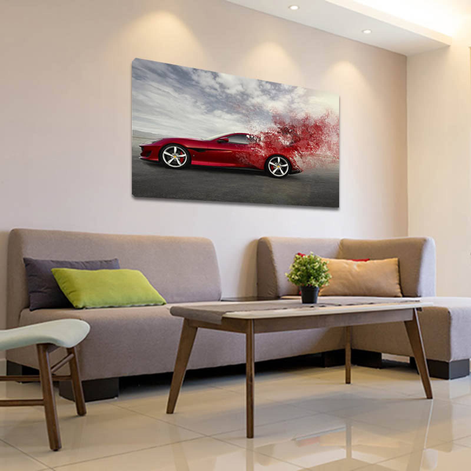 Cuadro Decorativo Auto Ferrari Portofino