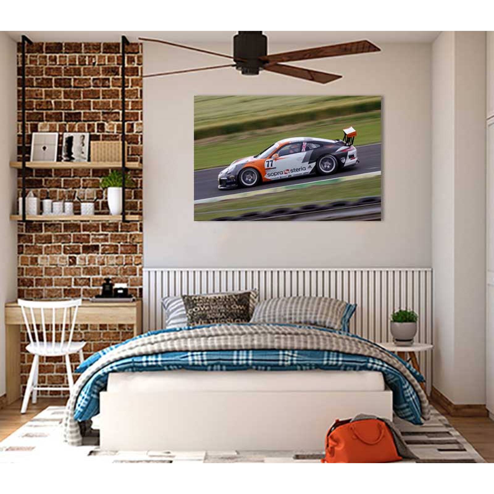 Cuadro Decorativo Auto Porsche Racing.