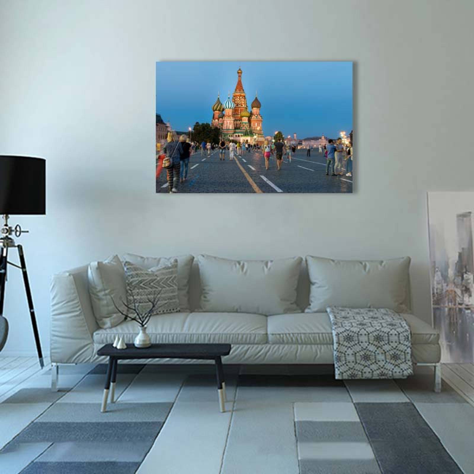 Cuadro Decorativo Canvas  Catedral de San Basilio, Moscú..