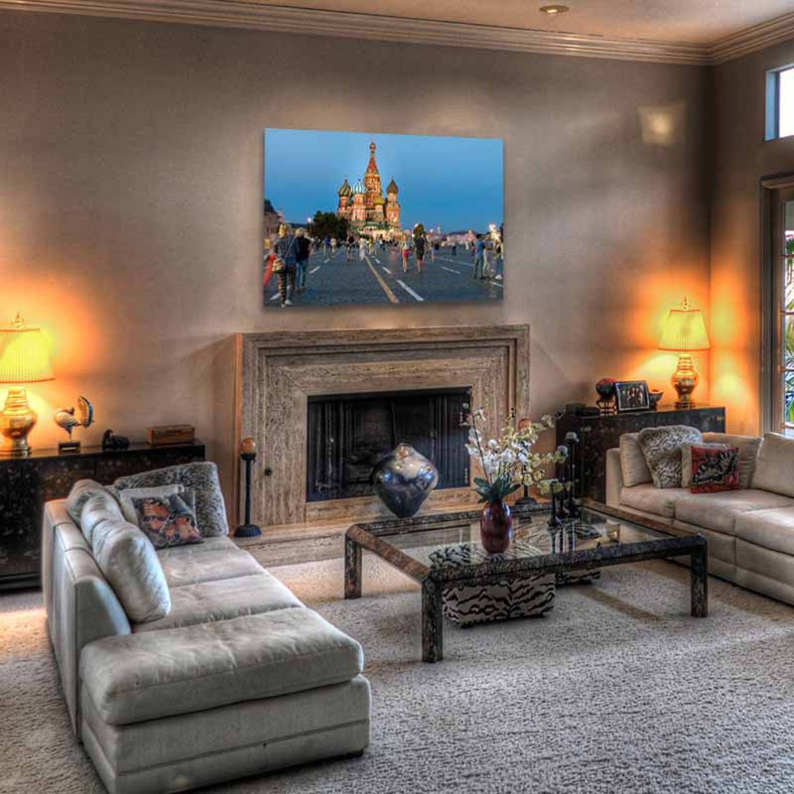 Cuadro Decorativo Canvas  Catedral de San Basilio, Moscú..