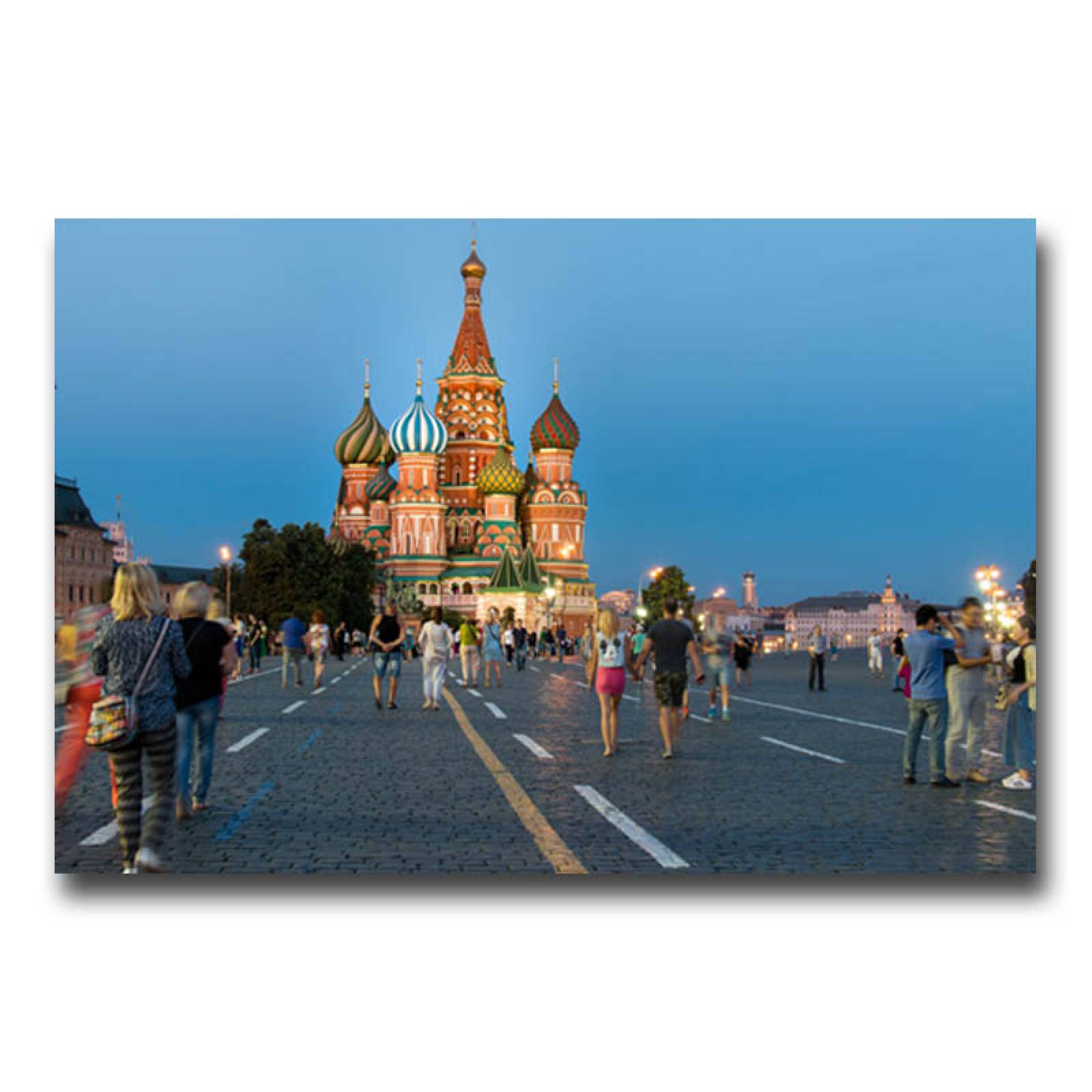 Cuadro Decorativo Canvas  Catedral de San Basilio, Moscú..