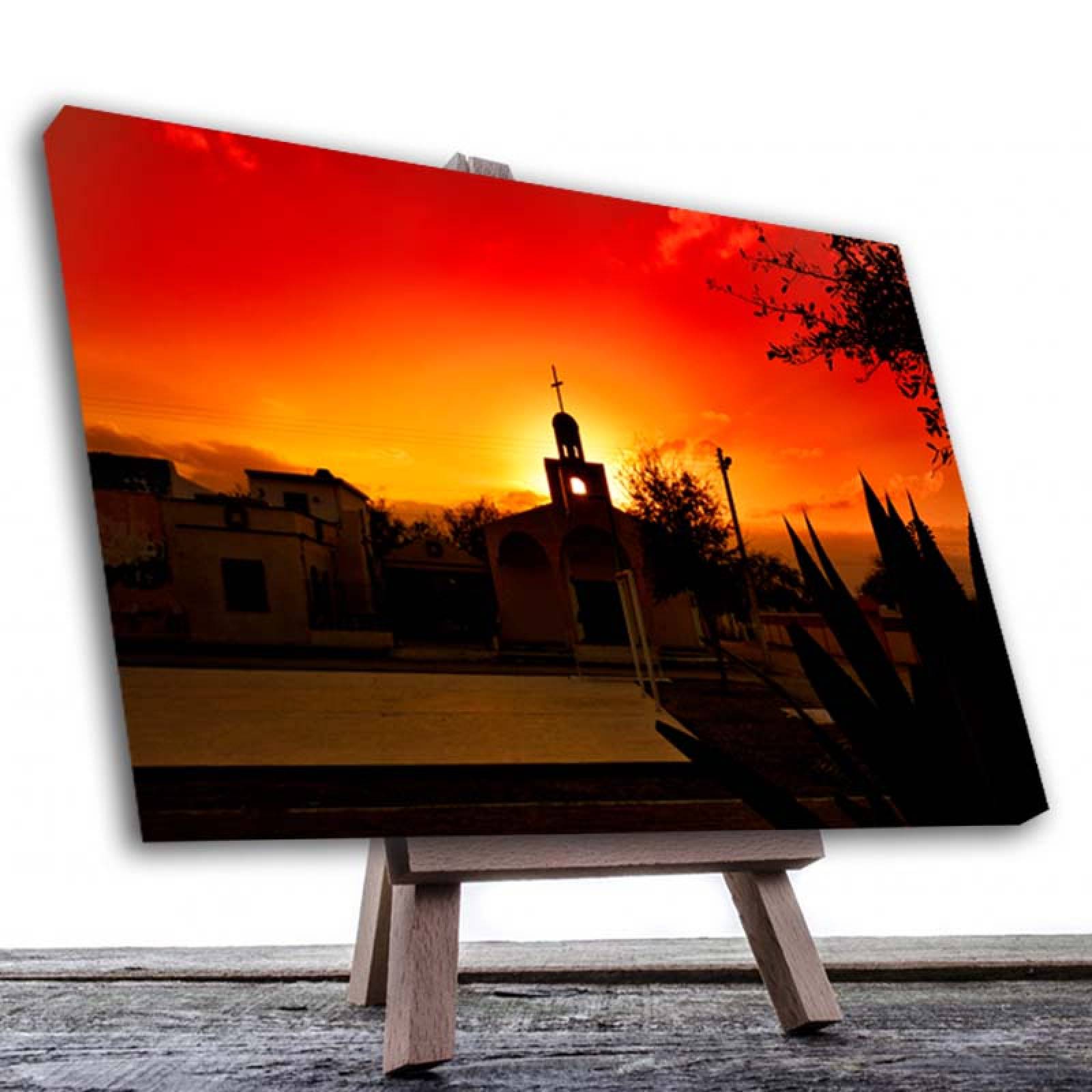 Cuadro Decorativo Canvas un Lindo Atardecer