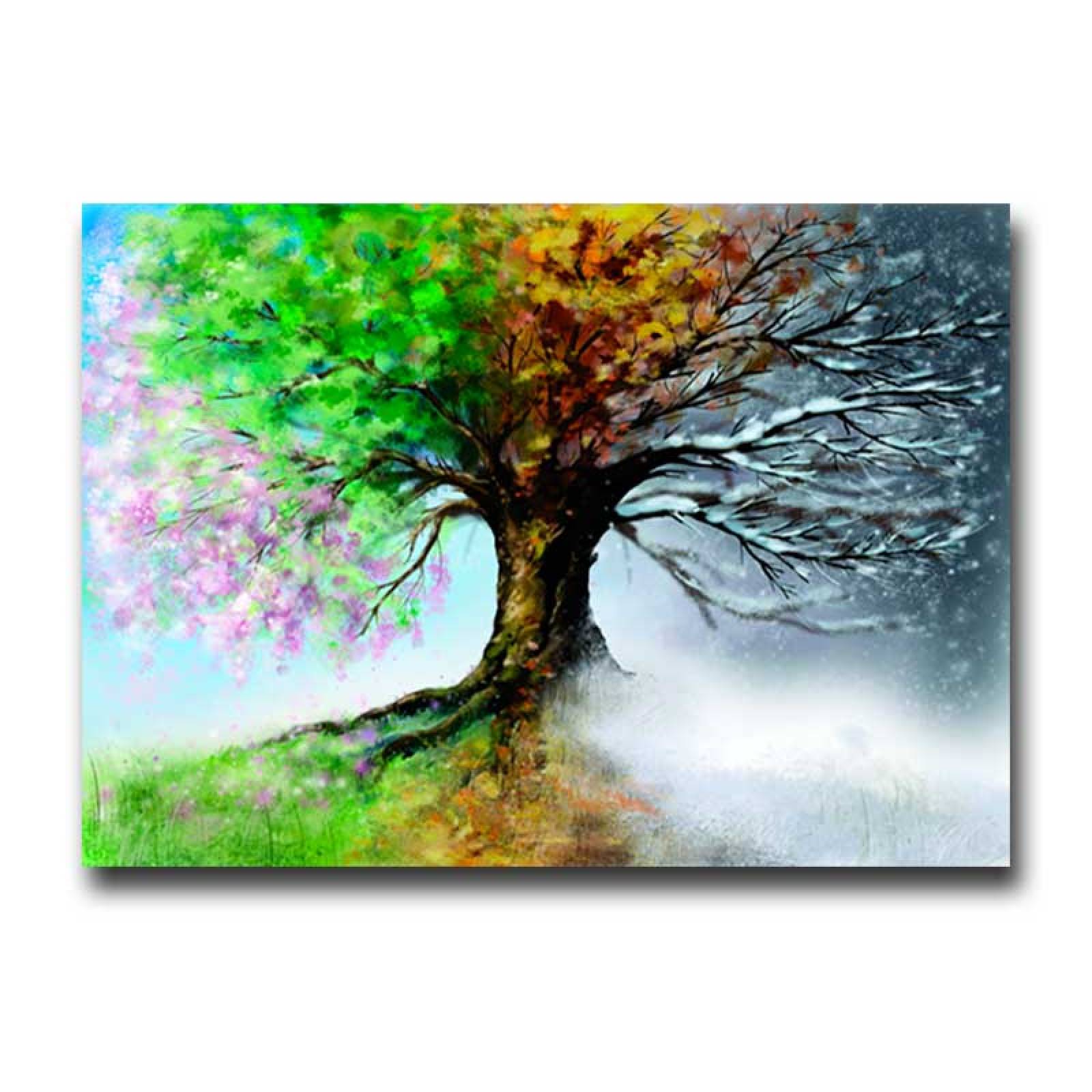 Cuadro Decorativo las Estaciones del Año