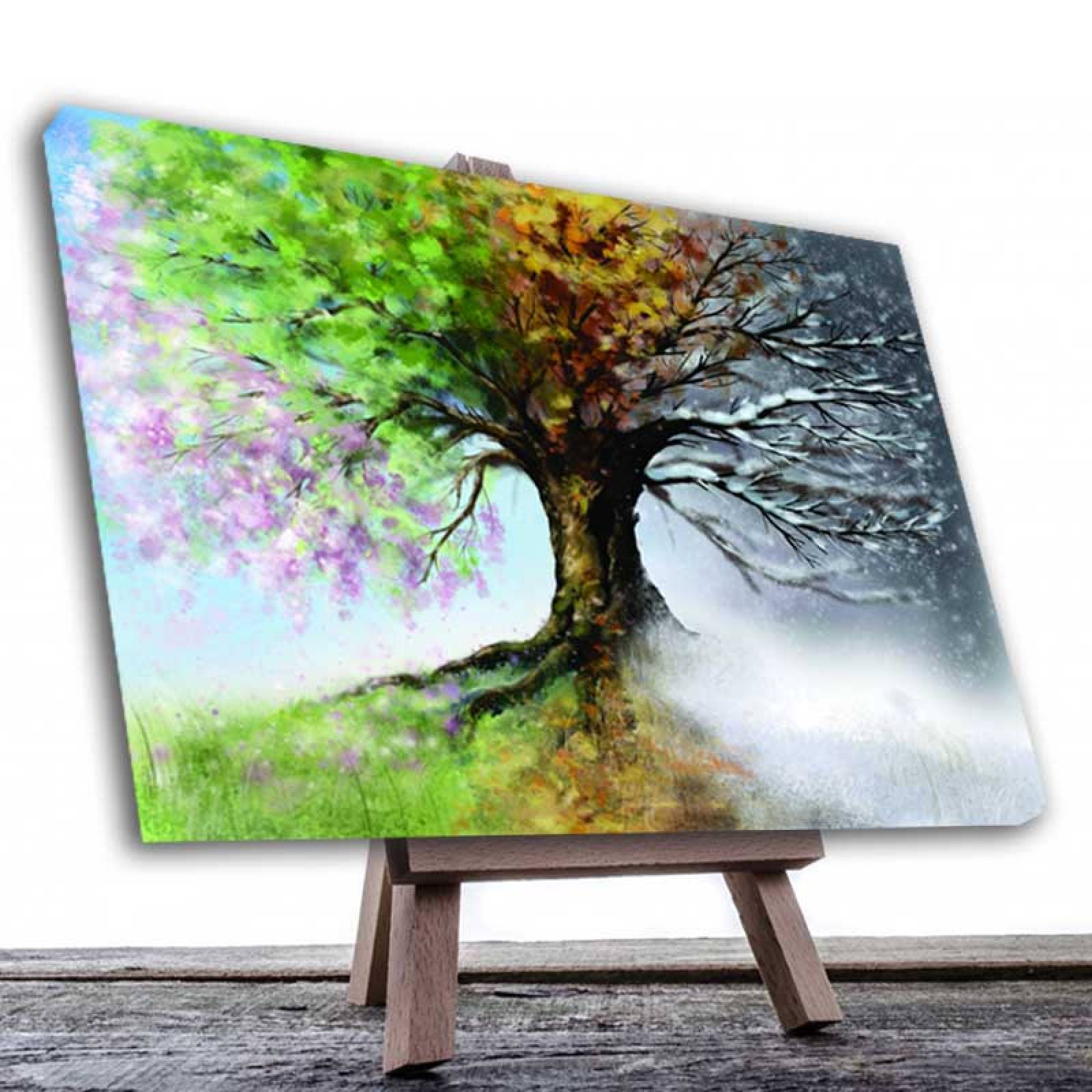 Cuadro Decorativo las Estaciones del Año.