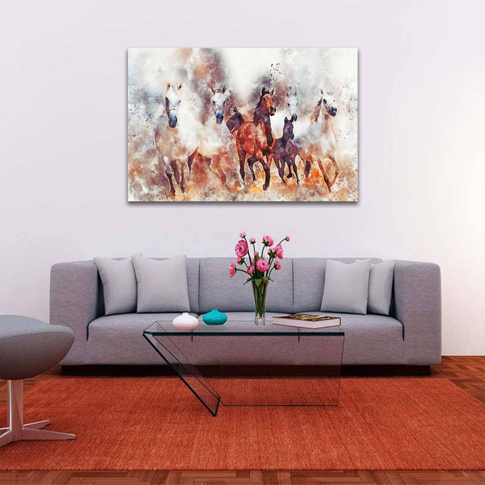 Cuadro Decorativo Caballos